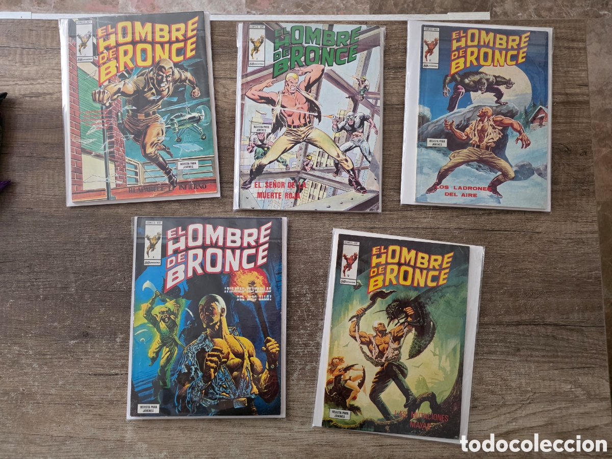 C&oacute;mics: Colecci&oacute;n completa vertice el hombre de bronce muy buen estado.