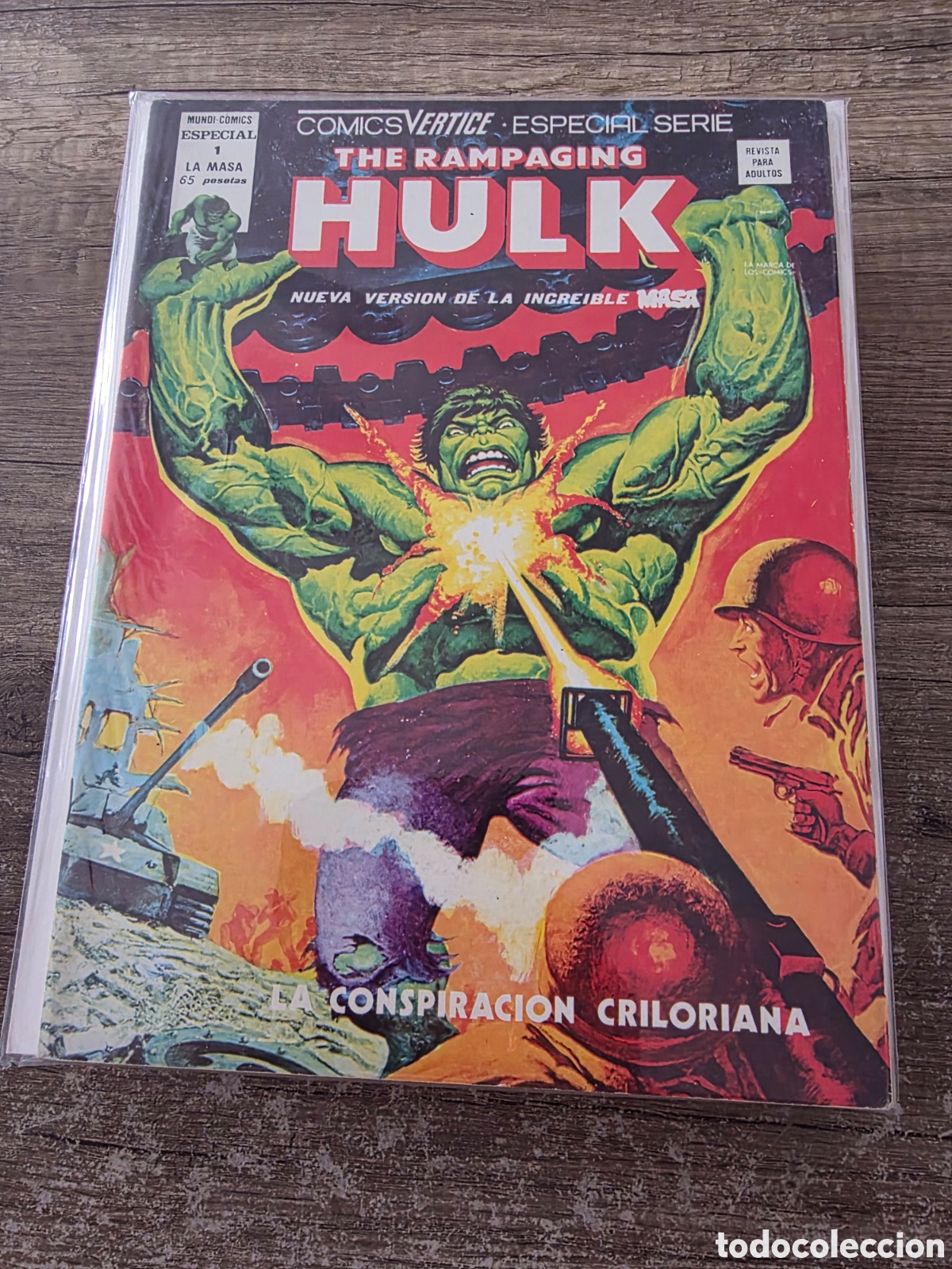C&oacute;mics: Colecci&oacute;n completa vertice the rampaging hulk impecable. - Foto 3