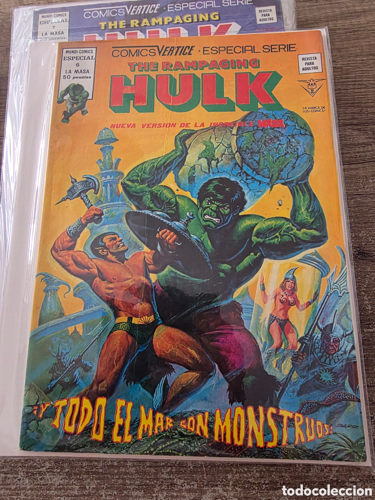 C&oacute;mics: Colecci&oacute;n completa vertice the rampaging hulk impecable. - Foto 8