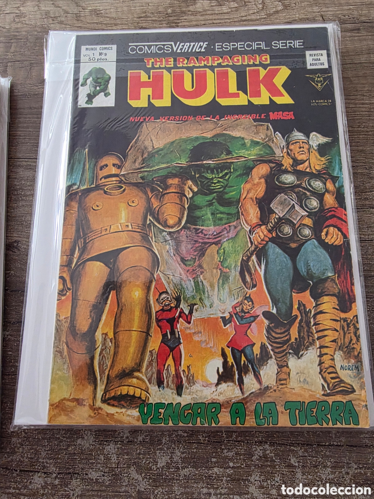 C&oacute;mics: Colecci&oacute;n completa vertice the rampaging hulk impecable. - Foto 11