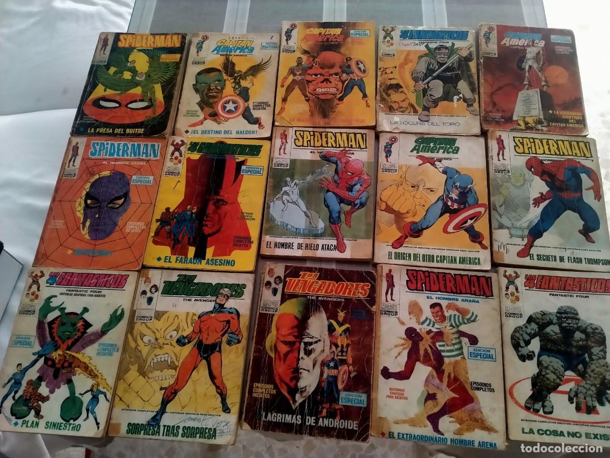 C&oacute;mics: vertice gran lote 53 numeros gastos incluidos