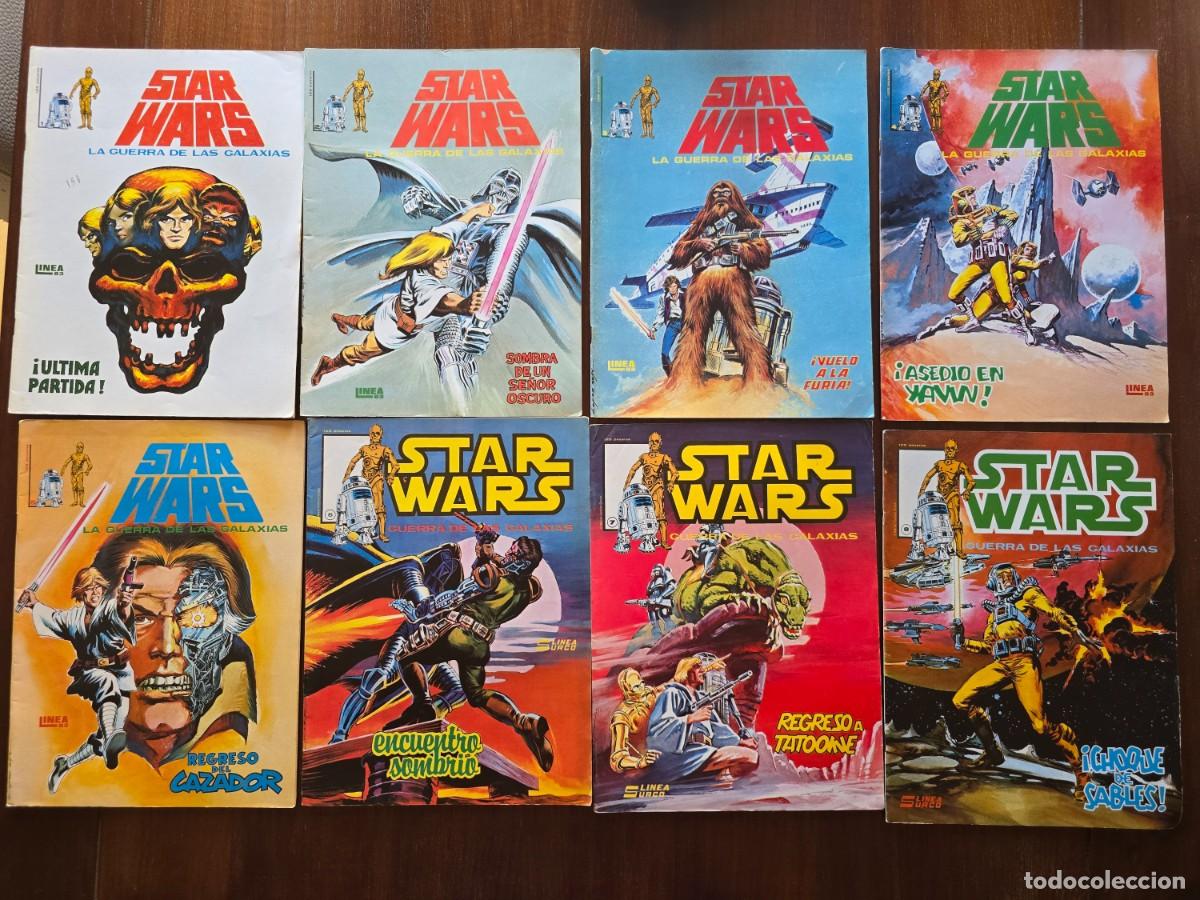 C&oacute;mics: Star Wars.La Guerra de las Galaxias.Completa 8 Comics.Ediciones Surco.Vertice