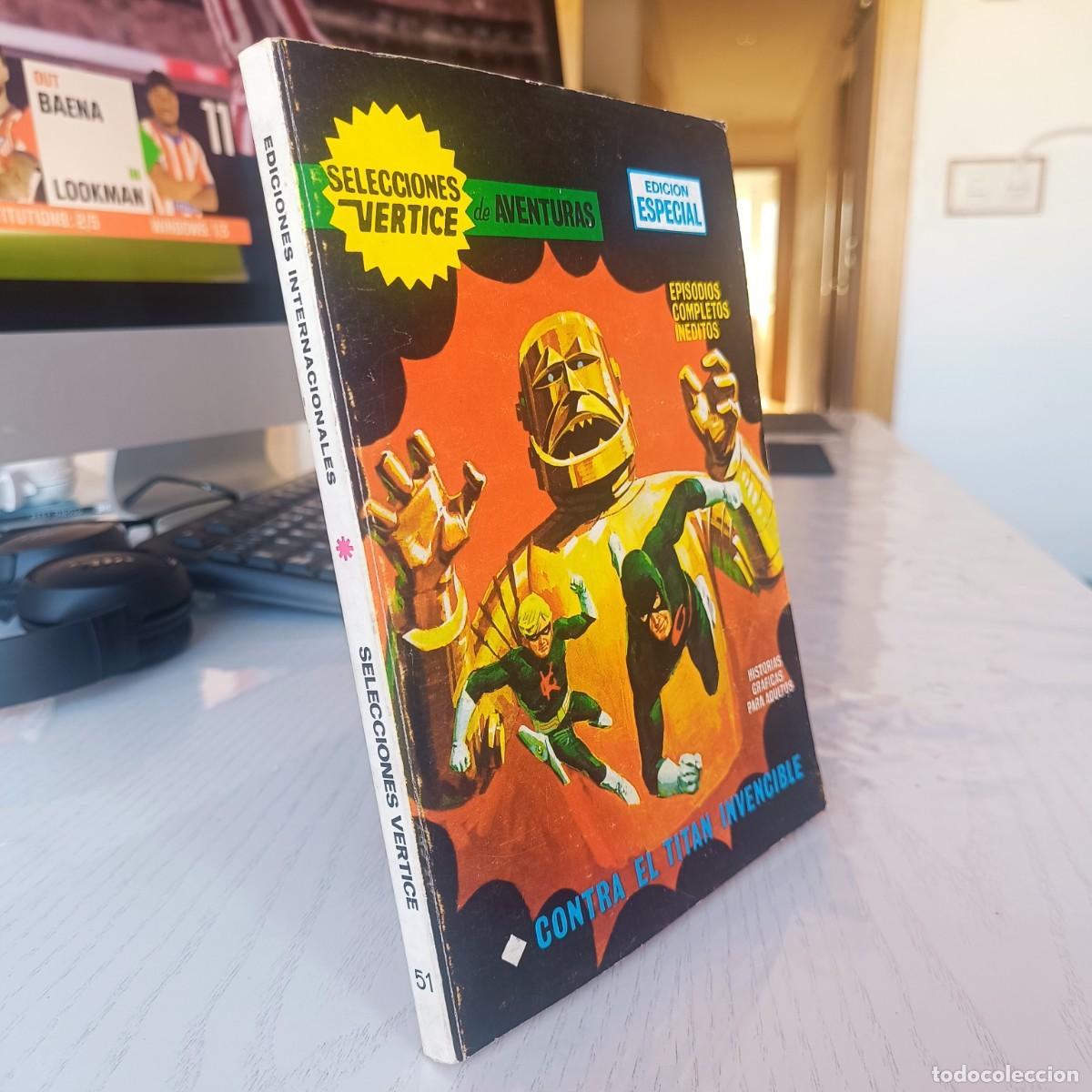 C&oacute;mics: SELECCIONES VERTICE NUMERO 51 - A&Ntilde;OS DE 1966 A 1971 TACO VERTICE EXCELENTE VER FOTOS