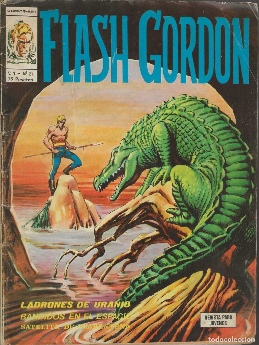 C&oacute;mics: COMIC ART -- FLASH GORDON -- VOL. 1 N&ordm; 21