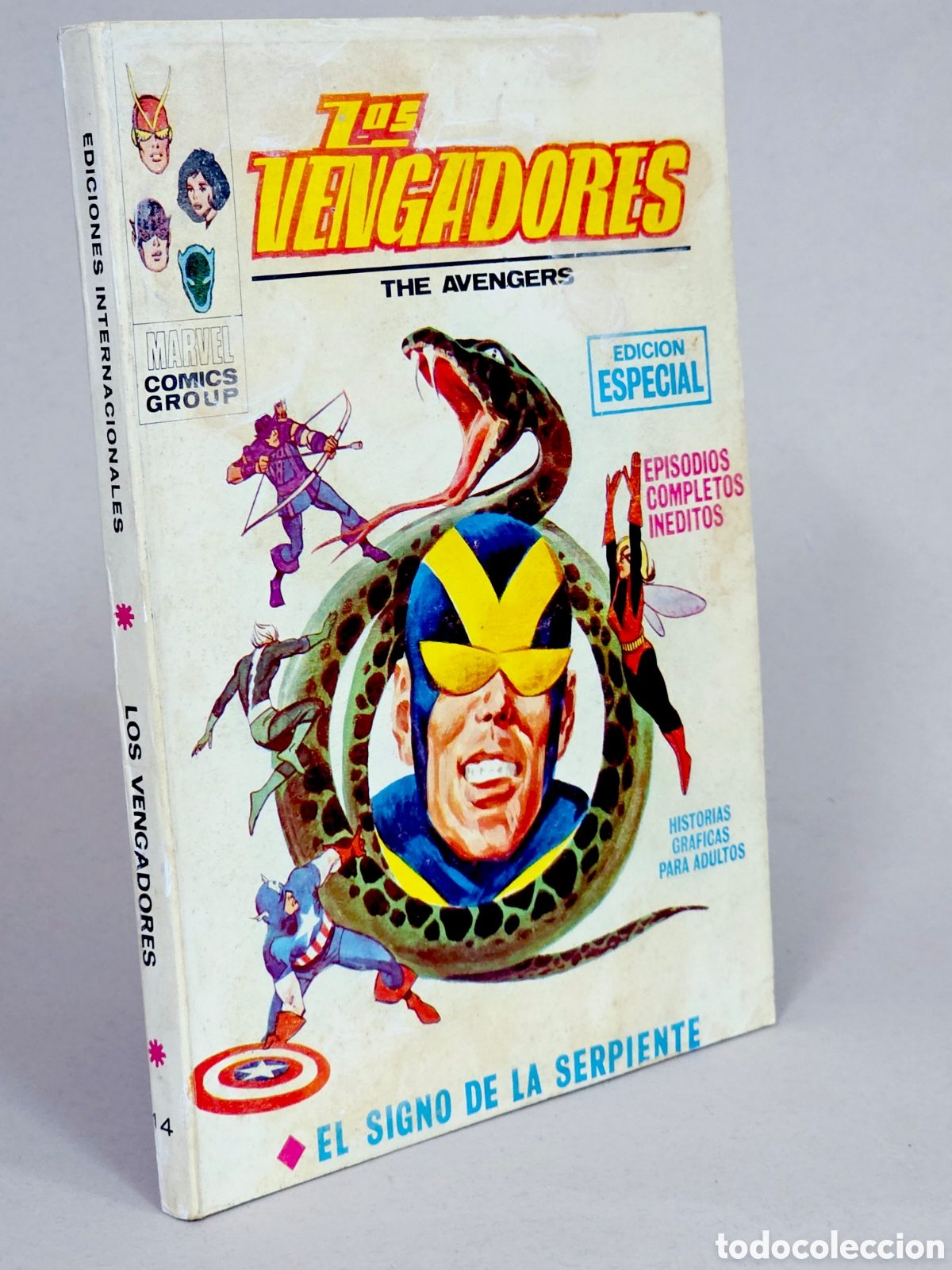 C&oacute;mics: C&Oacute;MIC LOS VENGADORES 14 SIGNO DE LA SERPIENTE VOL.1 VERTICE MARVEL TACO VOLUMEN NORMAL/BUEN ESTADO