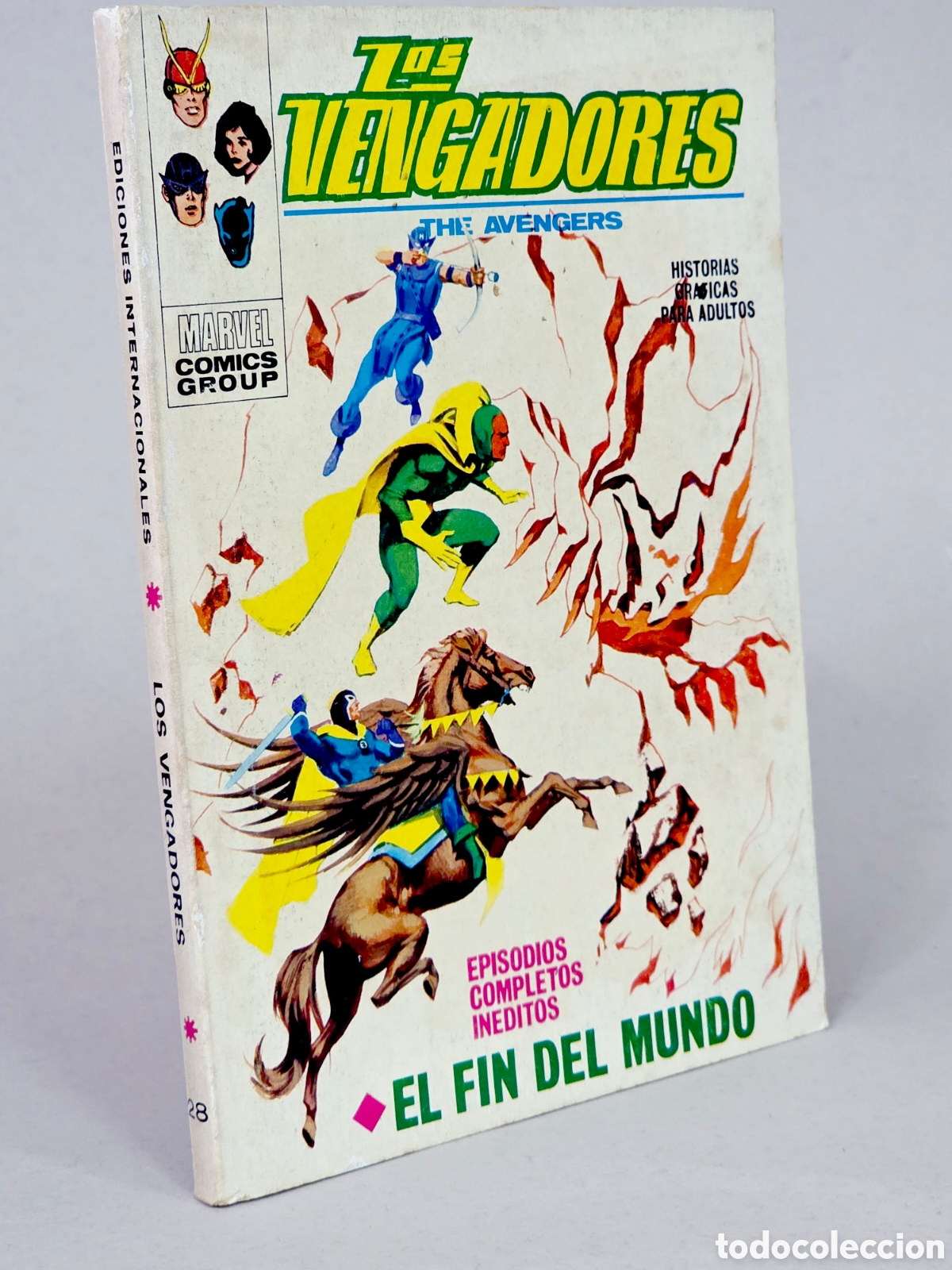 C&oacute;mics: C&Oacute;MIC LOS VENGADORES 28 EL FIN DEL MUNDO VOL.1 VERTICE MARVEL TACO VOLUMEN BUEN ESTADO