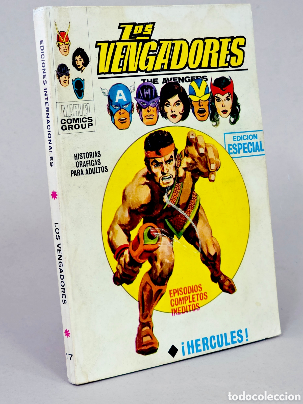 C&oacute;mics: C&Oacute;MIC LOS VENGADORES 17 H&Eacute;RCULES VOL.1 VERTICE MARVEL TACO VOLUMEN BUEN ESTADO