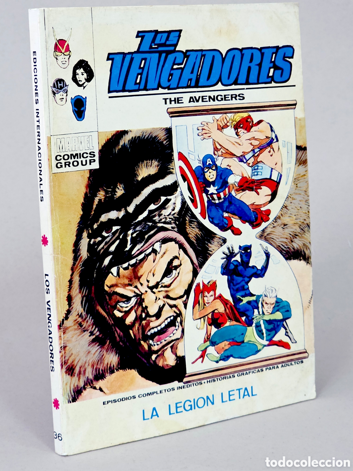 C&oacute;mics: C&Oacute;MIC LOS VENGADORES 36B LA LEGI&Oacute;N LETAL VOL.1 VERTICE MARVEL TACO VOLUMEN MUY BUEN ESTADO