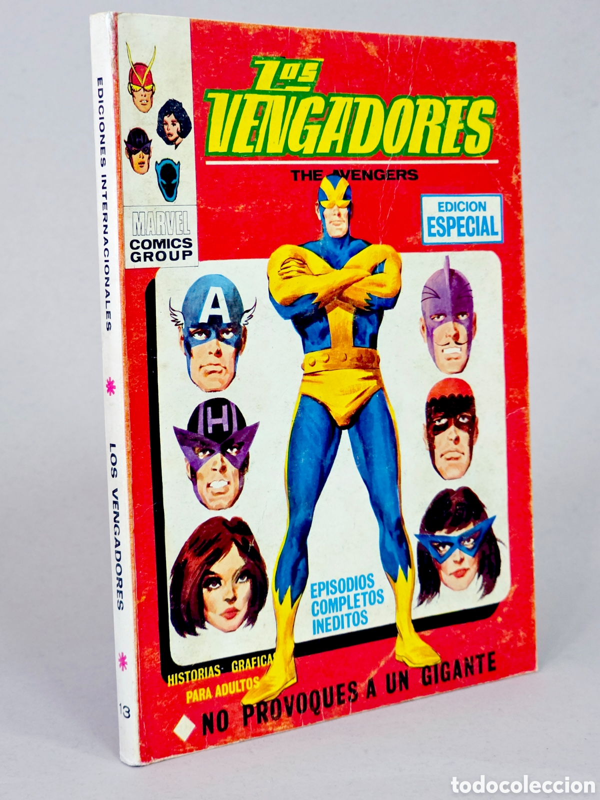 C&oacute;mics: C&Oacute;MIC LOS VENGADORES 13 NO PROVOQUES A UN GIGANTE VOL.1 VERTICE MARVEL TACO VOLUMEN MUY BUEN ESTADO