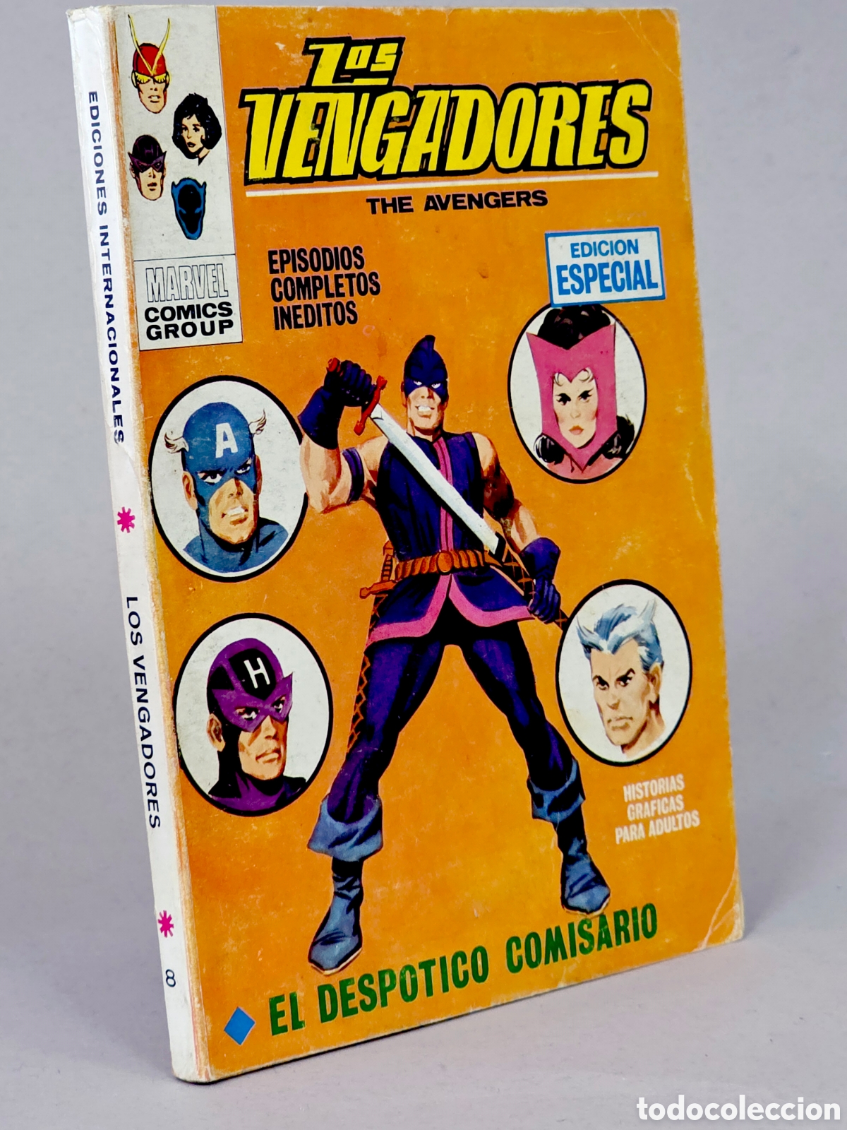 C&oacute;mics: C&Oacute;MIC LOS VENGADORES 8 EL DESP&Oacute;TICO COMISARIO VOL.1 VERTICE MARVEL TACO VOLUMEN MUY BUEN ESTADO