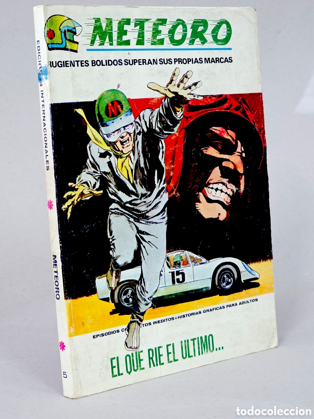 C&oacute;mics: C&Oacute;MIC METEORO 5 EL QUE R&Iacute;E EL &Uacute;LTIMO VERTICE MARVEL TACO BUEN ESTADO