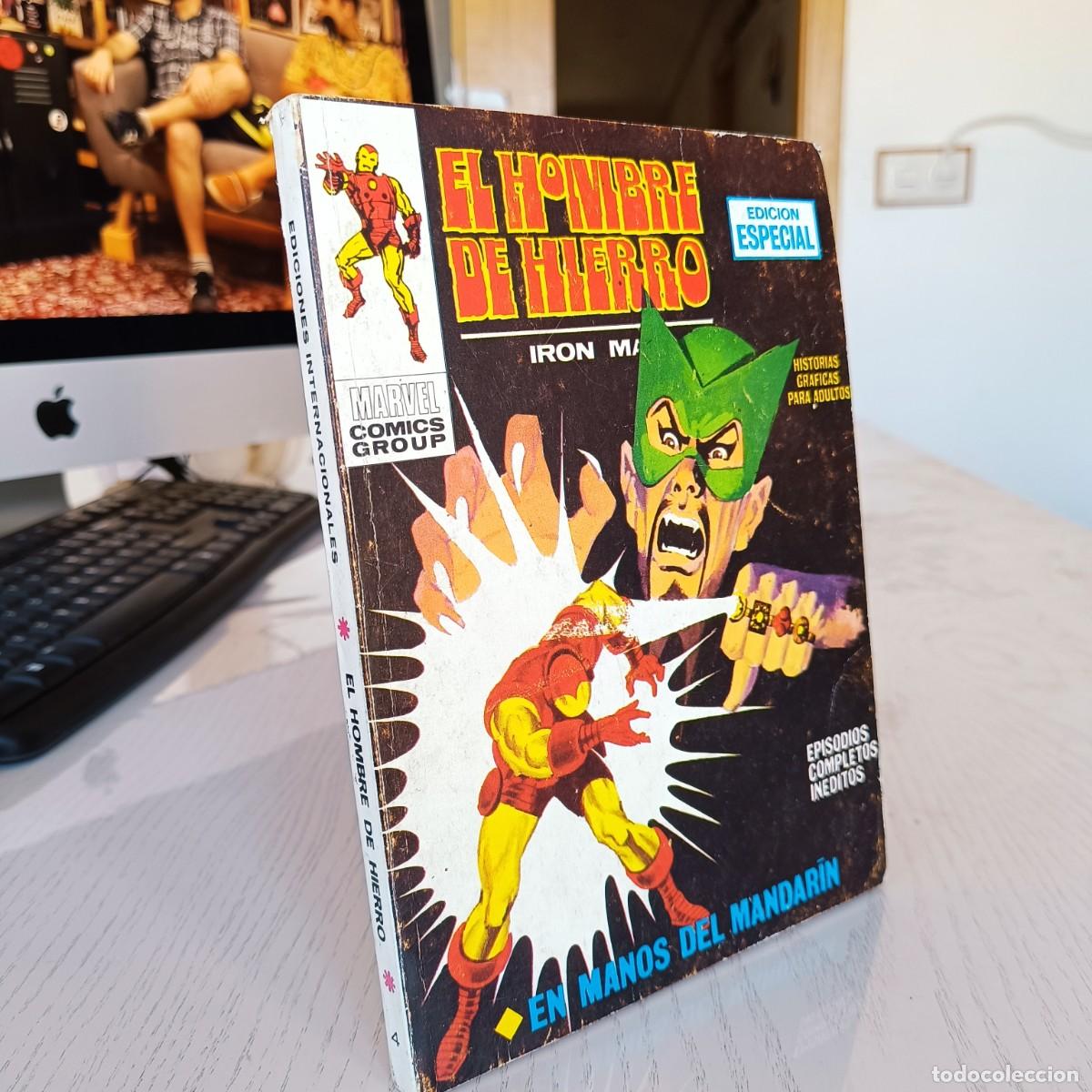 C&oacute;mics: EL HOMBRE DE HIERRO NUMERO 4 - TACO VERTICE EXCELENTE VER FOTOS