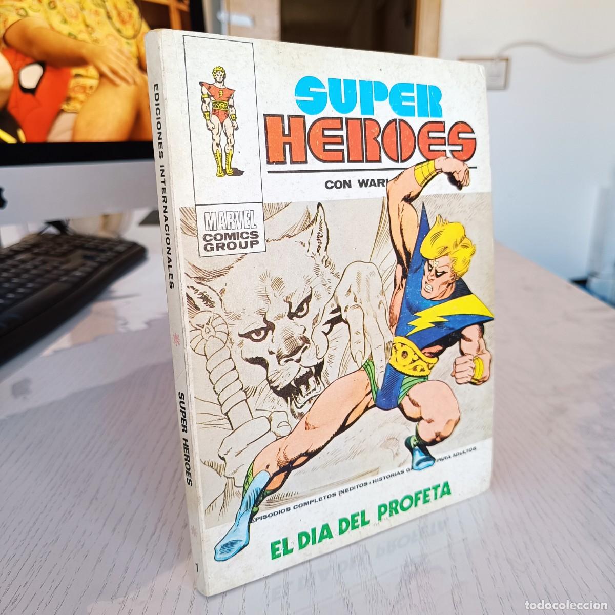 C&oacute;mics: SUPER HEROES NUMERO 1 - TACO VERTICE EXCELENTE VER FOTOS PRIMERA HOJA SUELTA