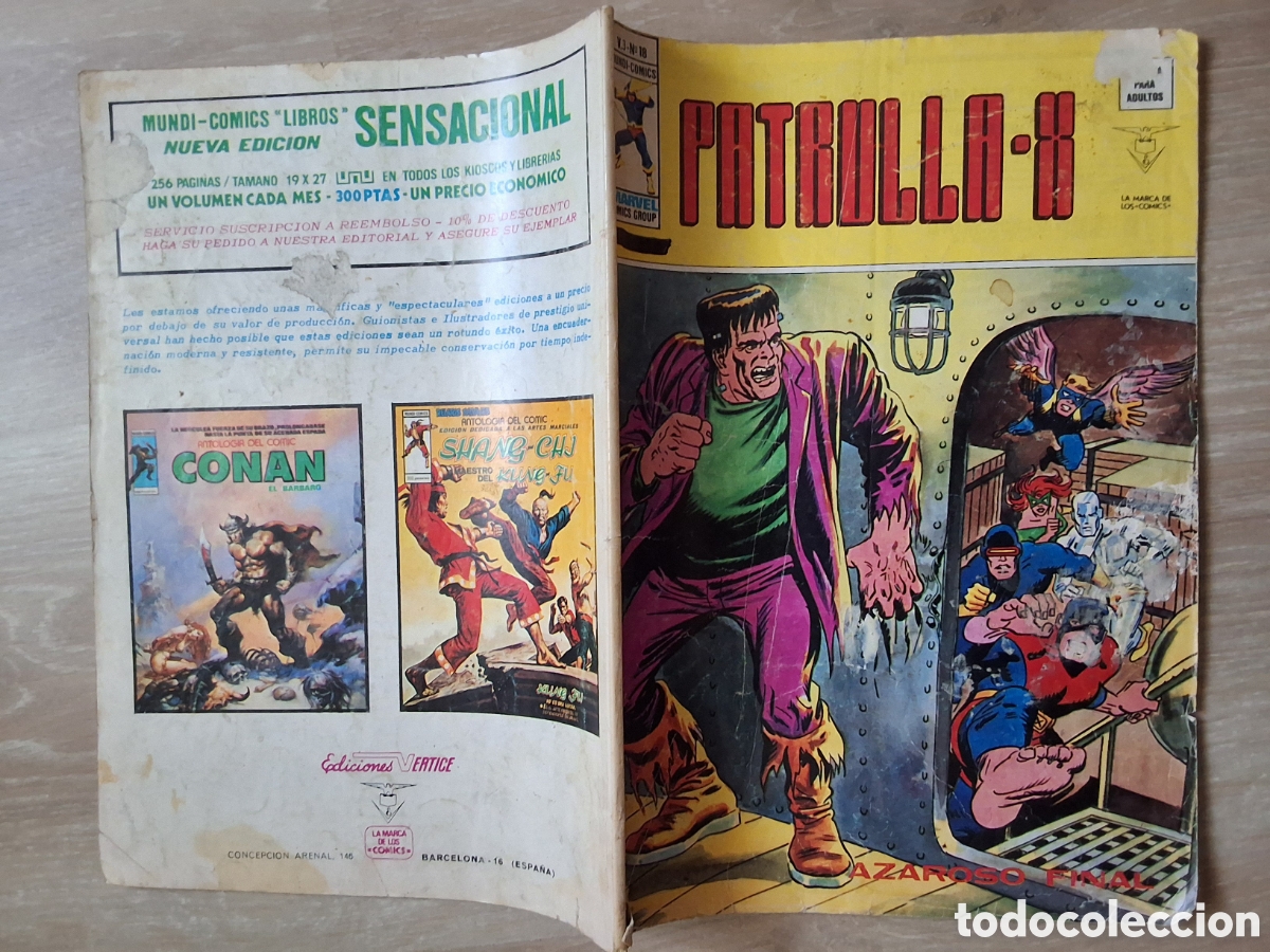 C&oacute;mics: Patrulla X comic volumen 3 n&uacute;mero 18 edita mundi comics