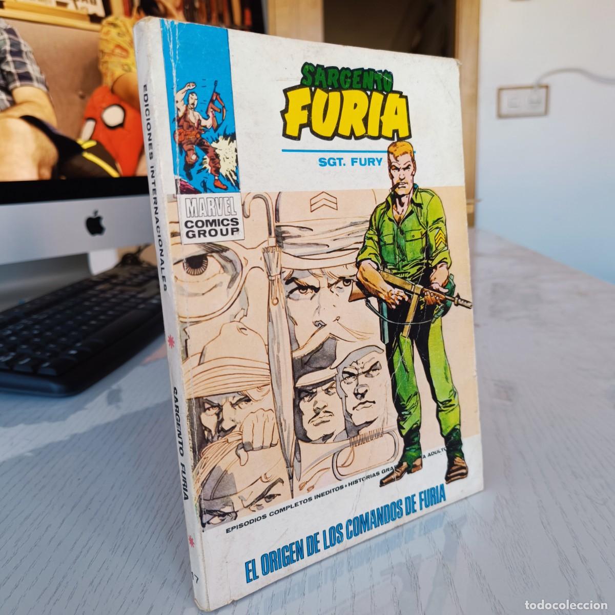 C&oacute;mics: SARGENTO FURIA NUMERO 17 - TACO VERTICE EXCELENTE VER FOTOS