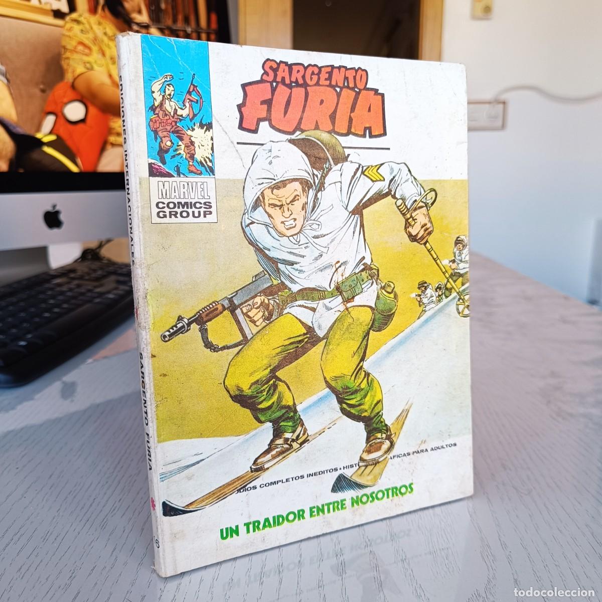 C&oacute;mics: SARGENTO FURIA NUMERO 16 - TACO VERTICE EXCELENTE VER FOTOS