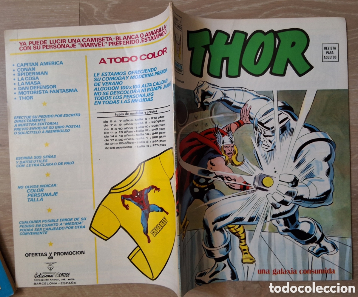 C&oacute;mics: Thor comic volumen 2 n&uacute;mero 13 edita mundi comics