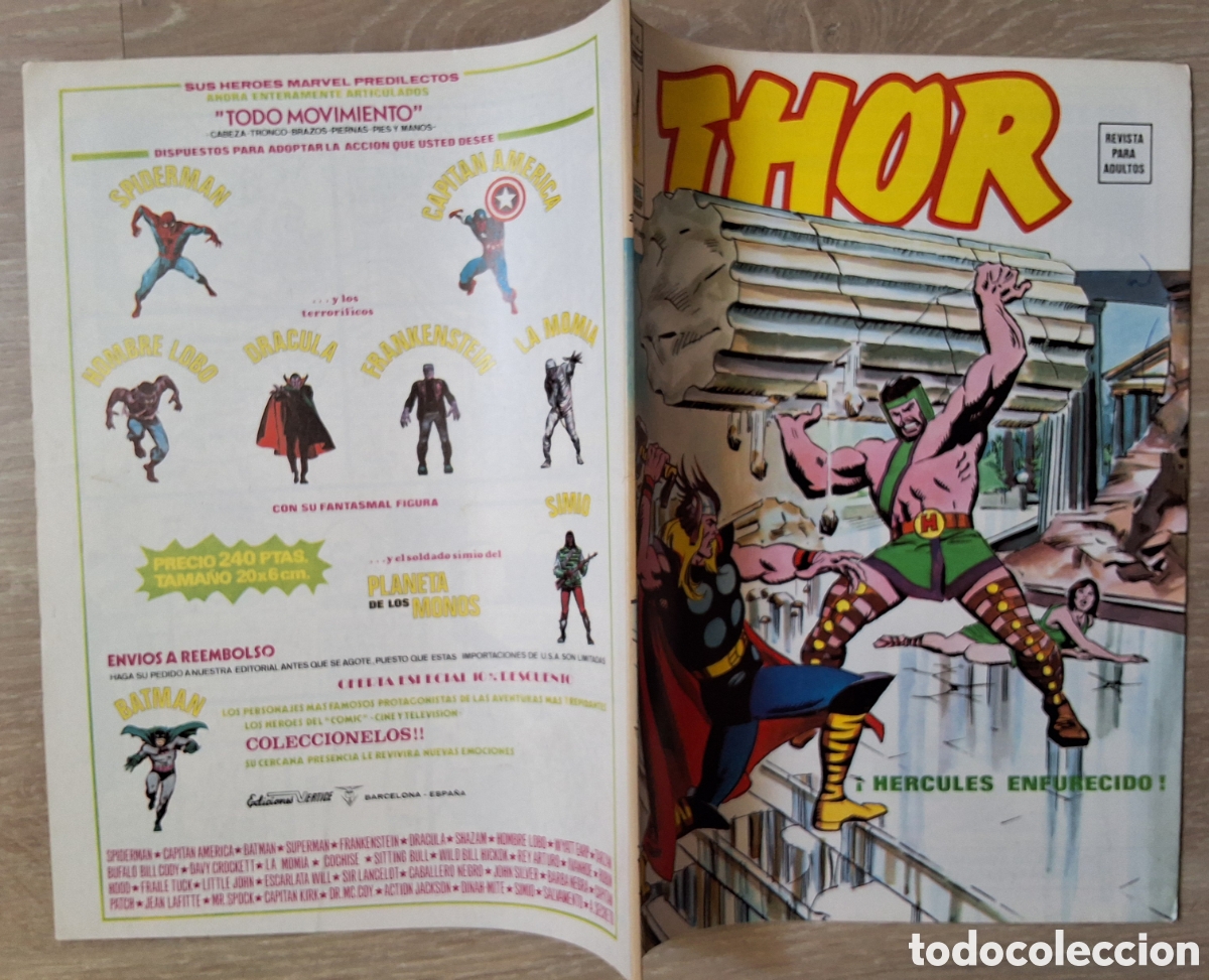 C&oacute;mics: Thor comic volumen 2 n&uacute;mero 14 edita mundi comics