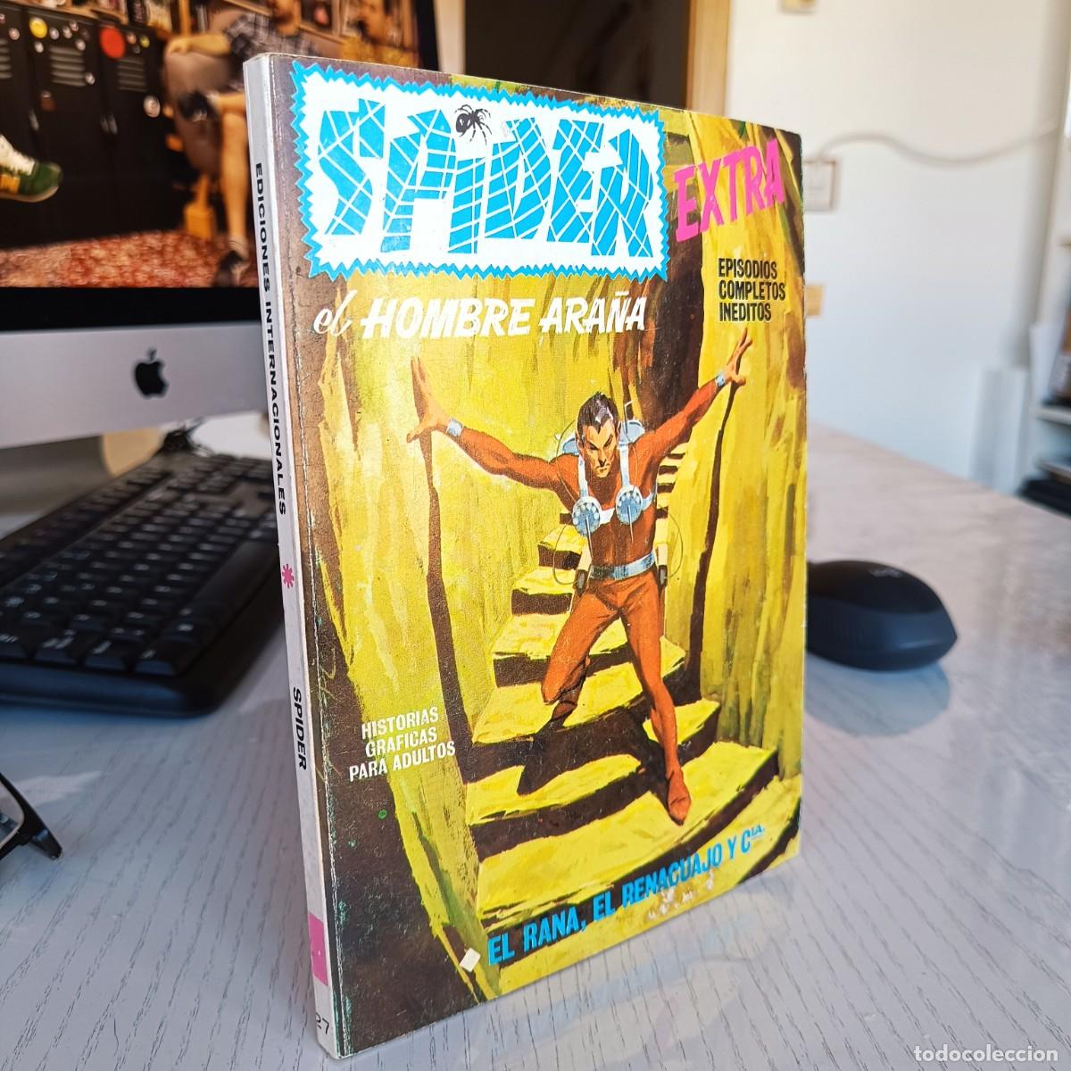 C&oacute;mics: SPIDER EXTRA NUMERO 27 - TACO VERTICE EXCELENTE VER FOTOS