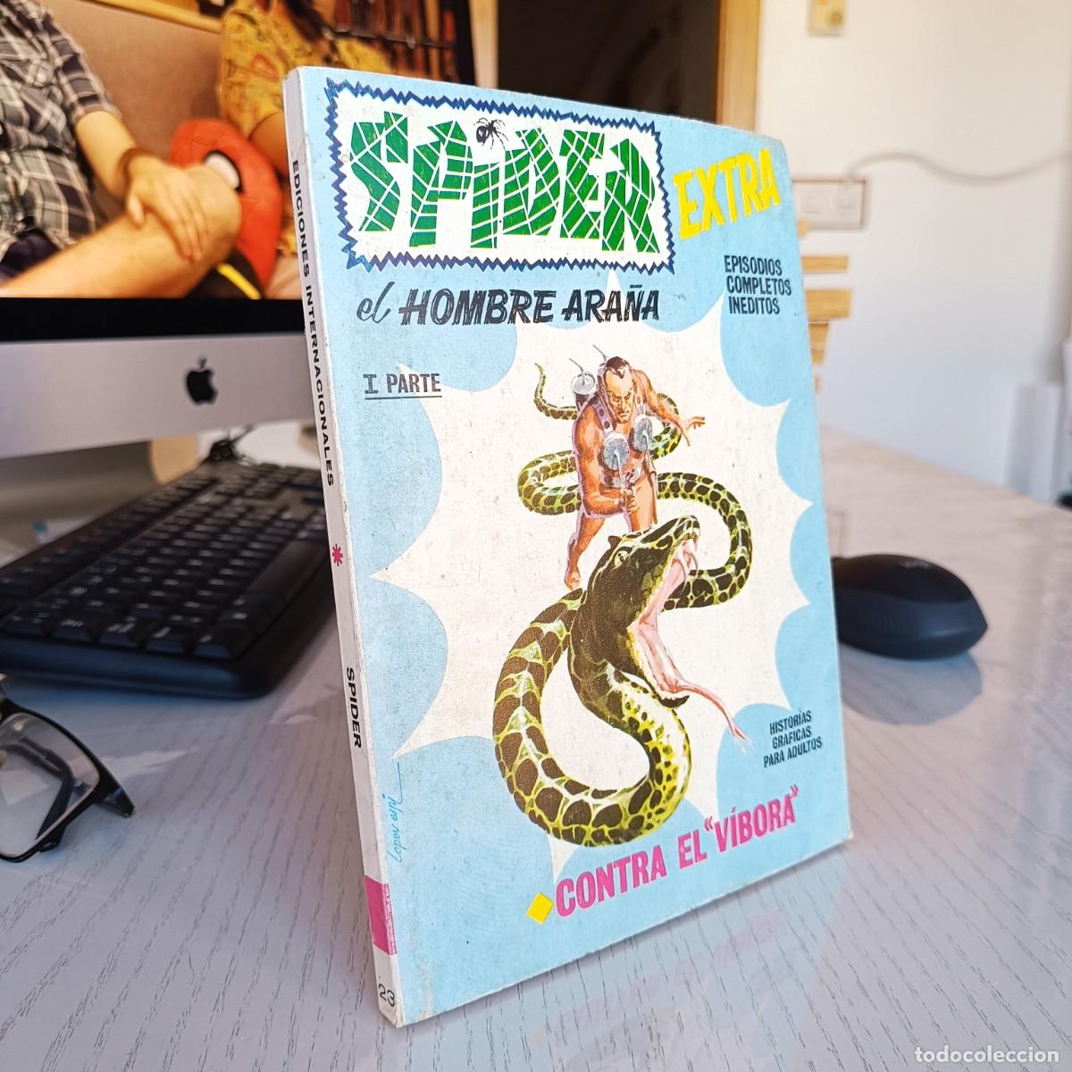 C&oacute;mics: SPIDER EXTRA NUMERO 23 - TACO VERTICE EXCELENTE VER FOTOS