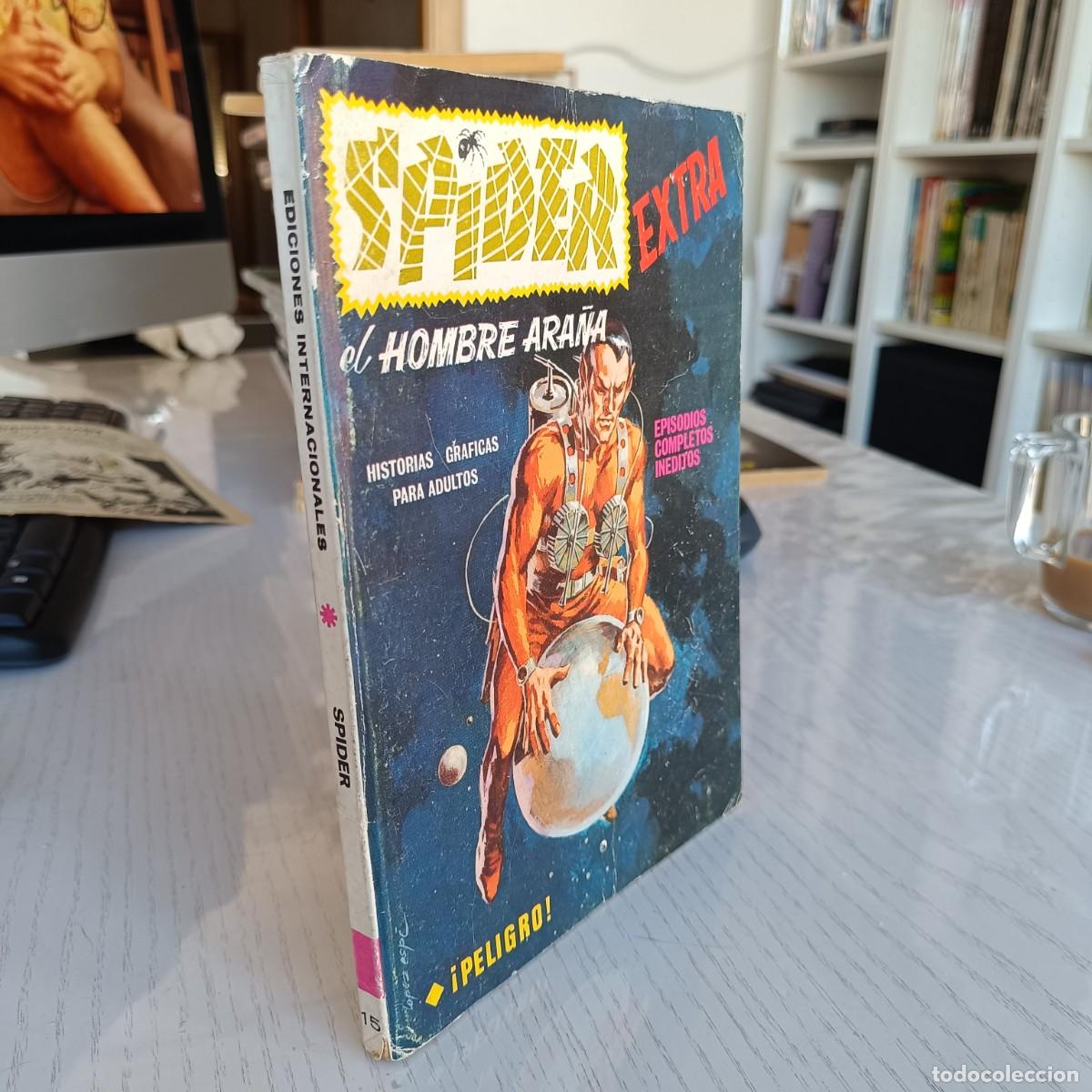 C&oacute;mics: SPIDER EXTRA NUMERO 15 - TACO VERTICE EXCELENTE VER FOTOS