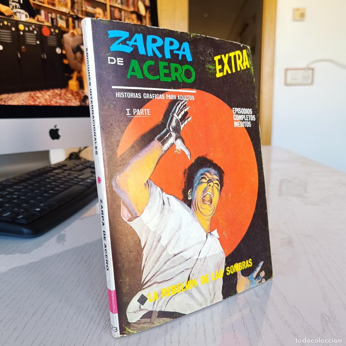 C&oacute;mics: ZARPA DE ACERO NUMERO 23 - TACO VERTICE EXCELENTE VER FOTOS