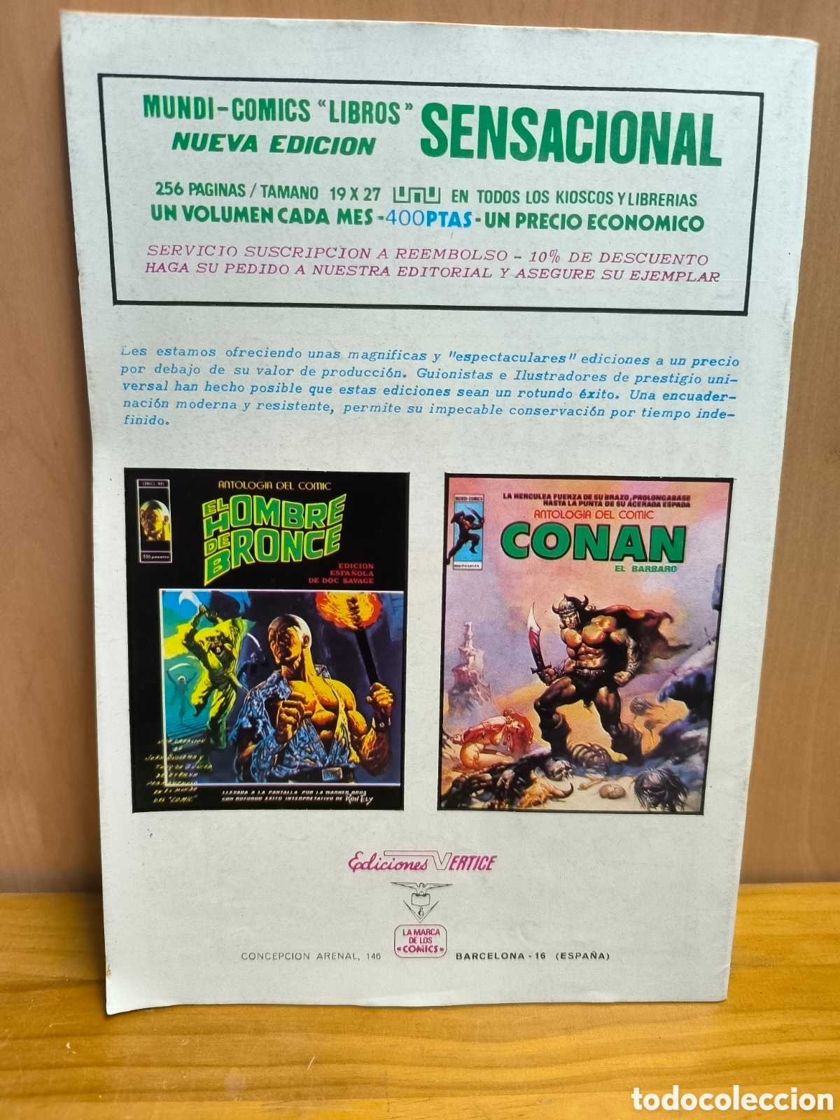 C&oacute;mics: Conan el b&aacute;rbaro comic v&eacute;rtice n26 - Foto 2