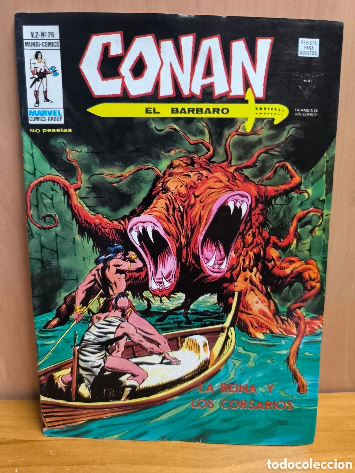 Fumetti: Conan el b&aacute;rbaro comic v&eacute;rtice n26