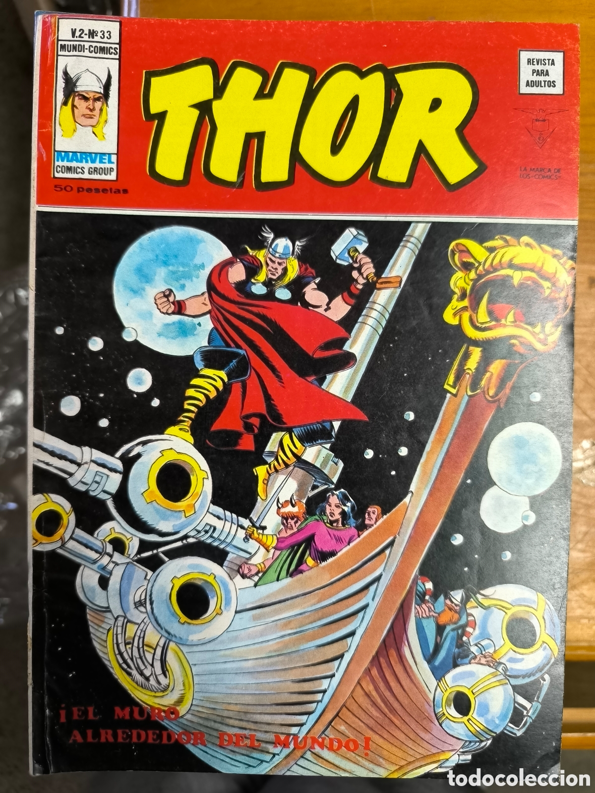 C&oacute;mics: Thor el muro alrededor del mundo v&eacute;rtice 33 - Foto 1