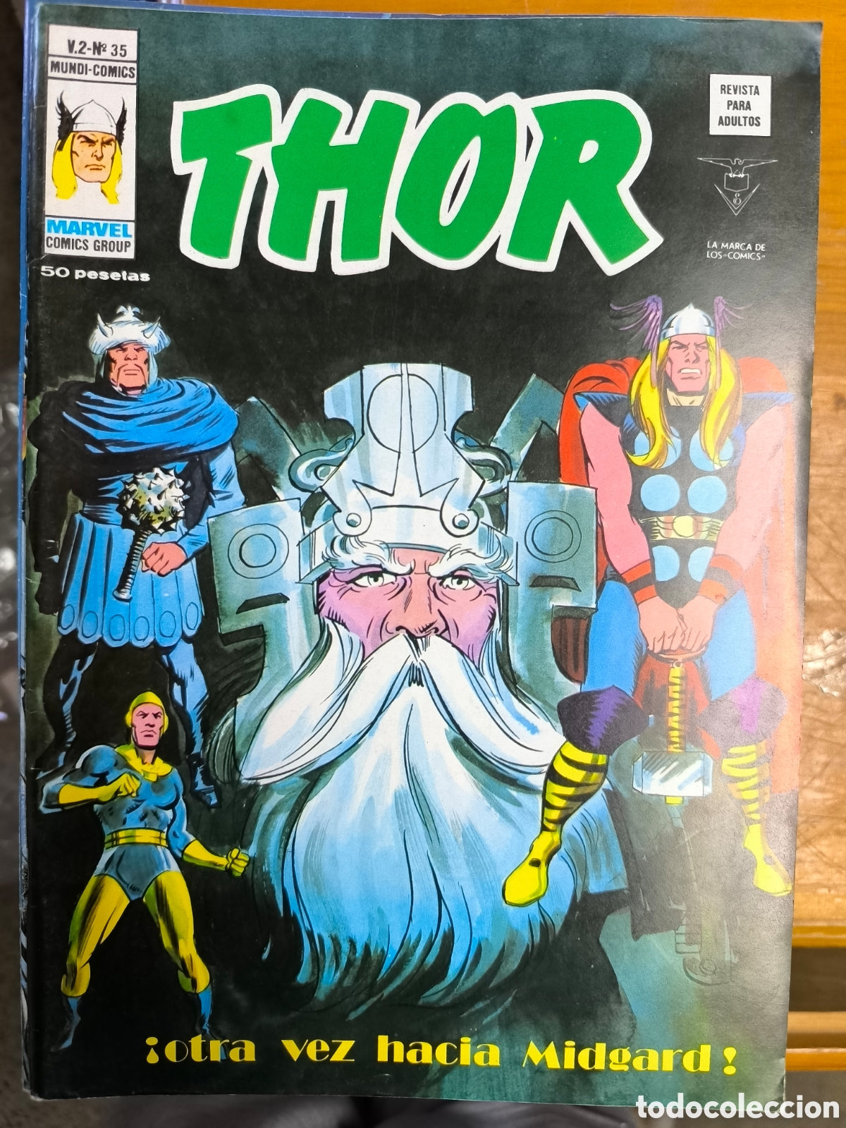 C&oacute;mics: Thor otra vez hacia midgard v&eacute;rtice 35