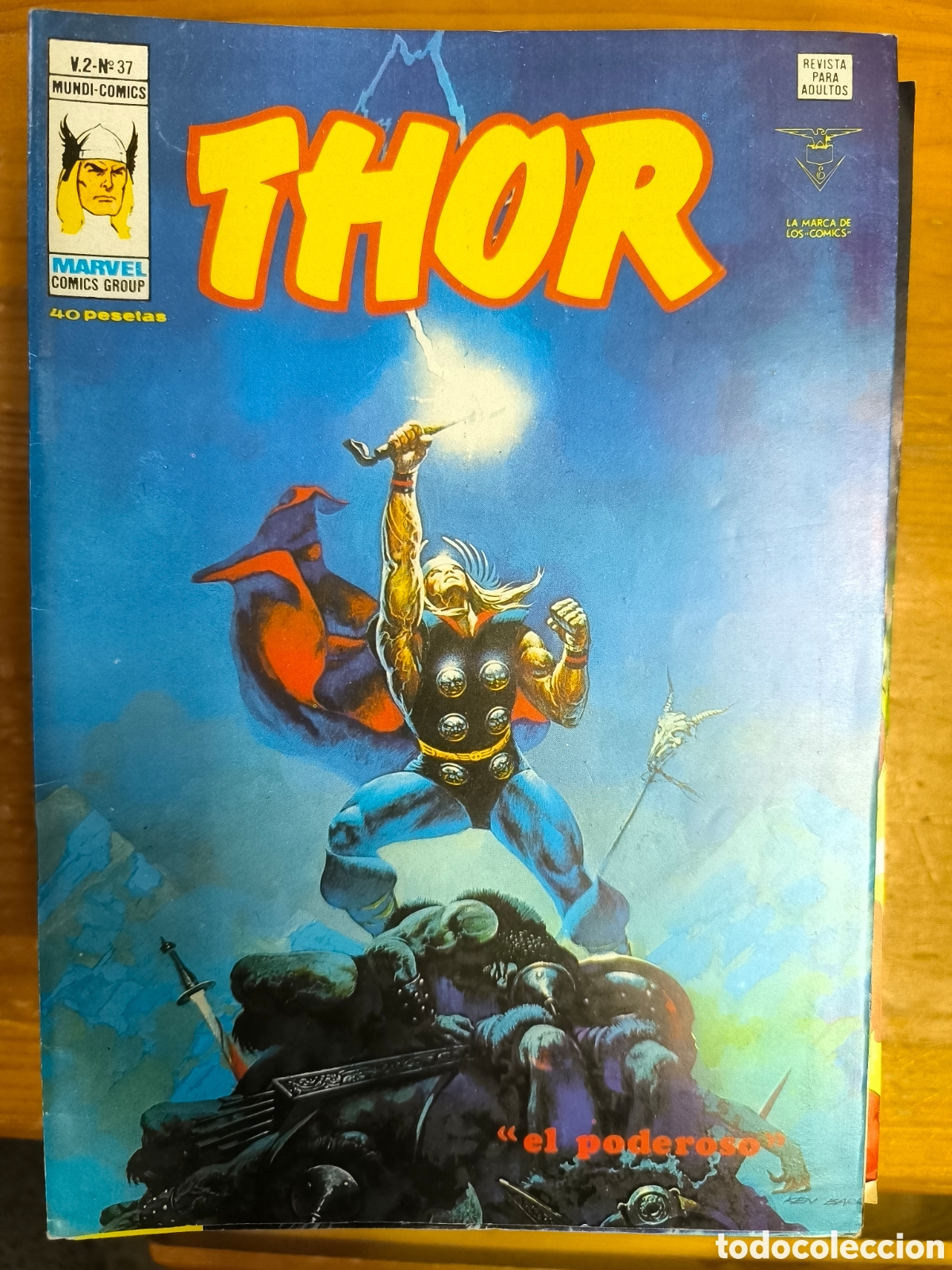 C&oacute;mics: Thor el poderoso v&eacute;rtice n 37