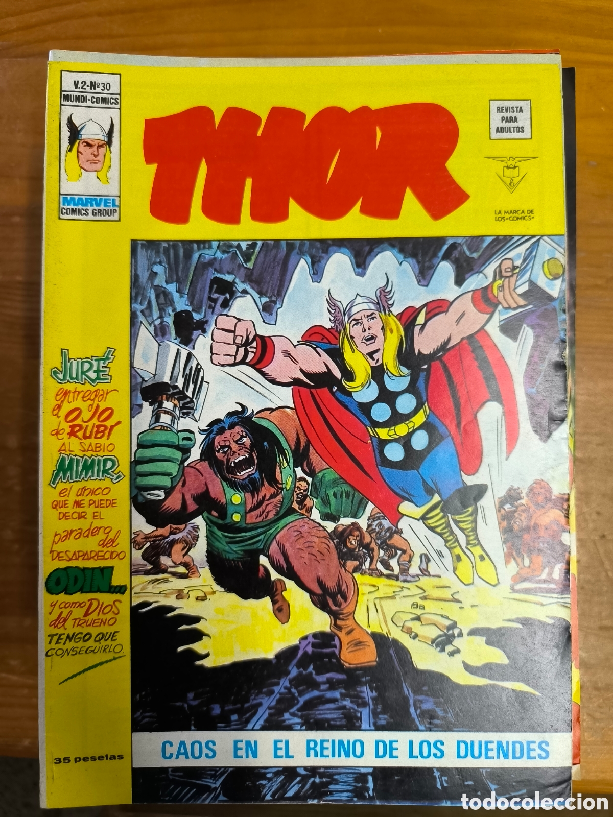 C&oacute;mics: Thor caos en reino de los duendes v&eacute;rtice n30