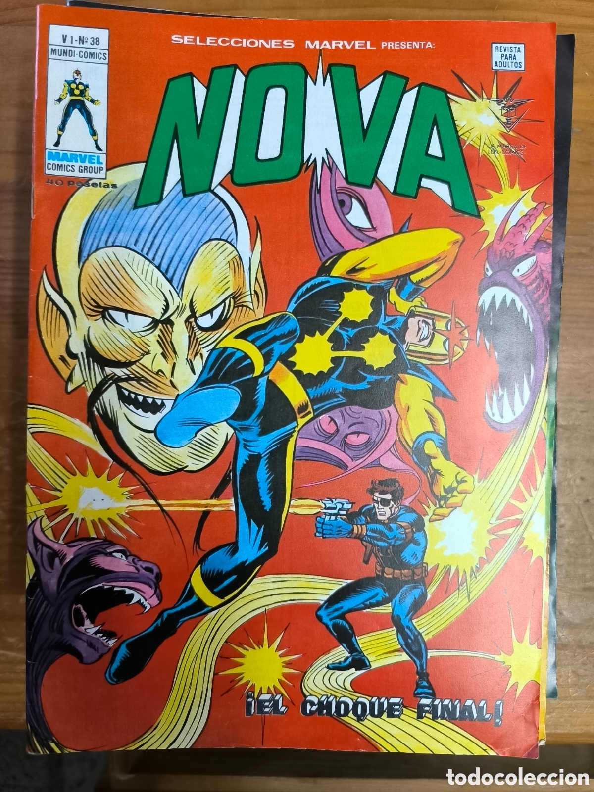 C&oacute;mics: Nova el choque final v&eacute;rtice n38