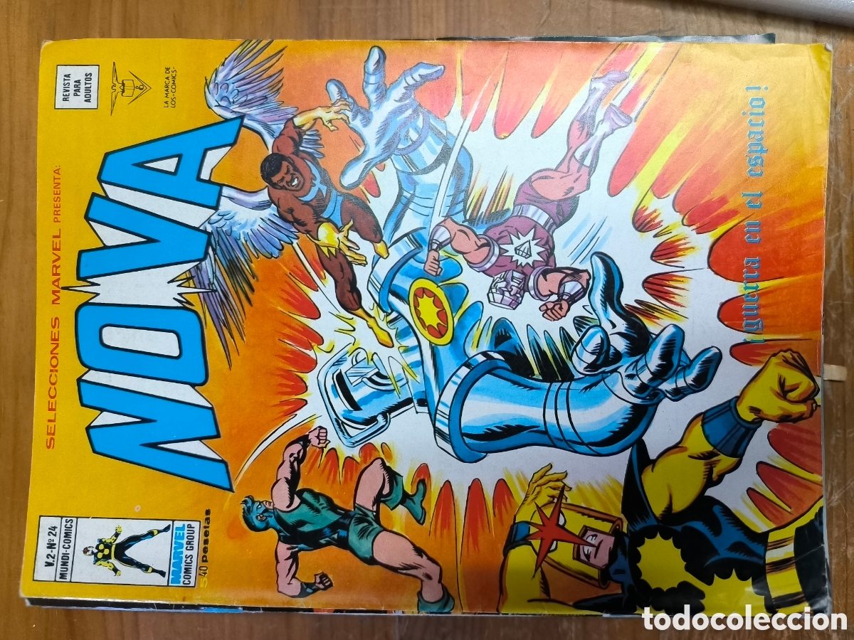 C&oacute;mics: Nova guerra en el espacio comic v&eacute;rtice. 24