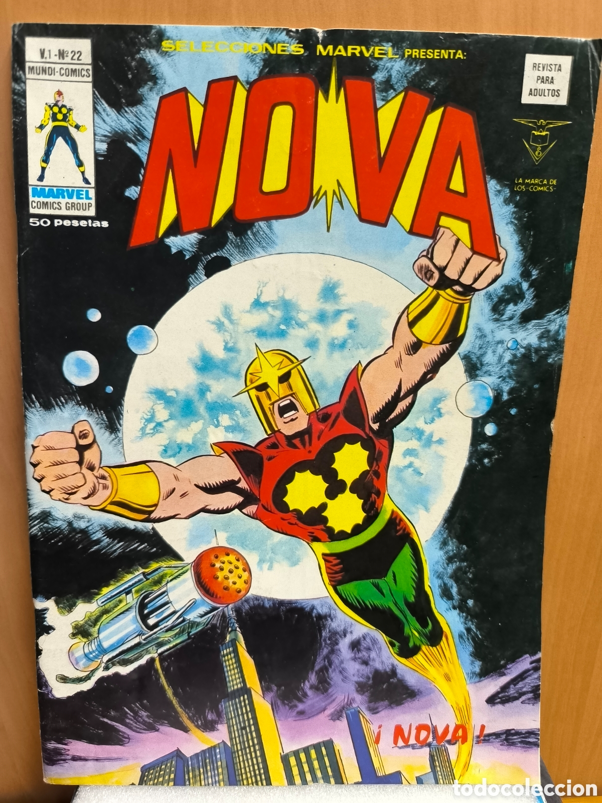 C&oacute;mics: Nova v&eacute;rtice comic 22 nova
