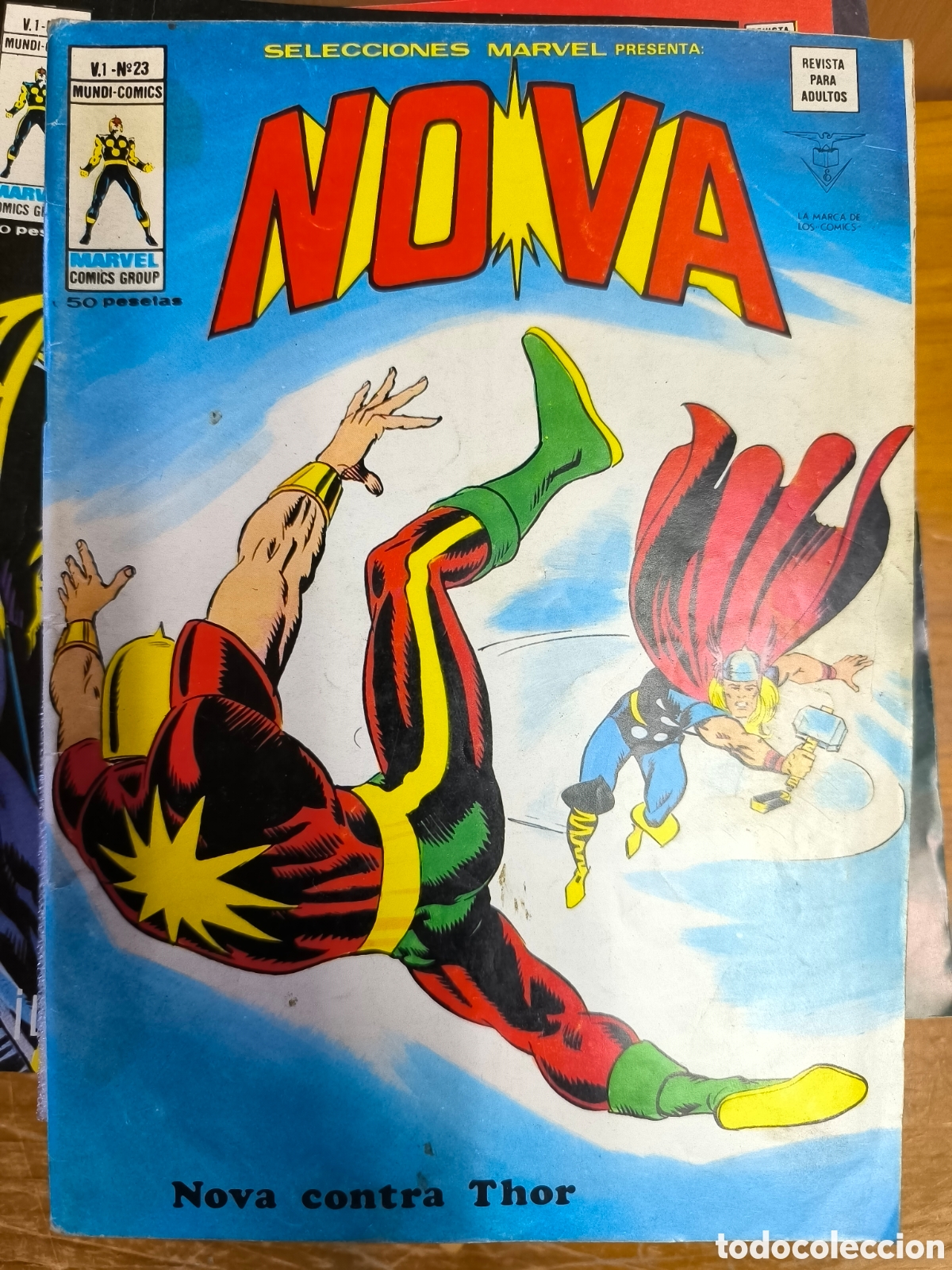 C&oacute;mics: Nova contra thor v&eacute;rtice 23