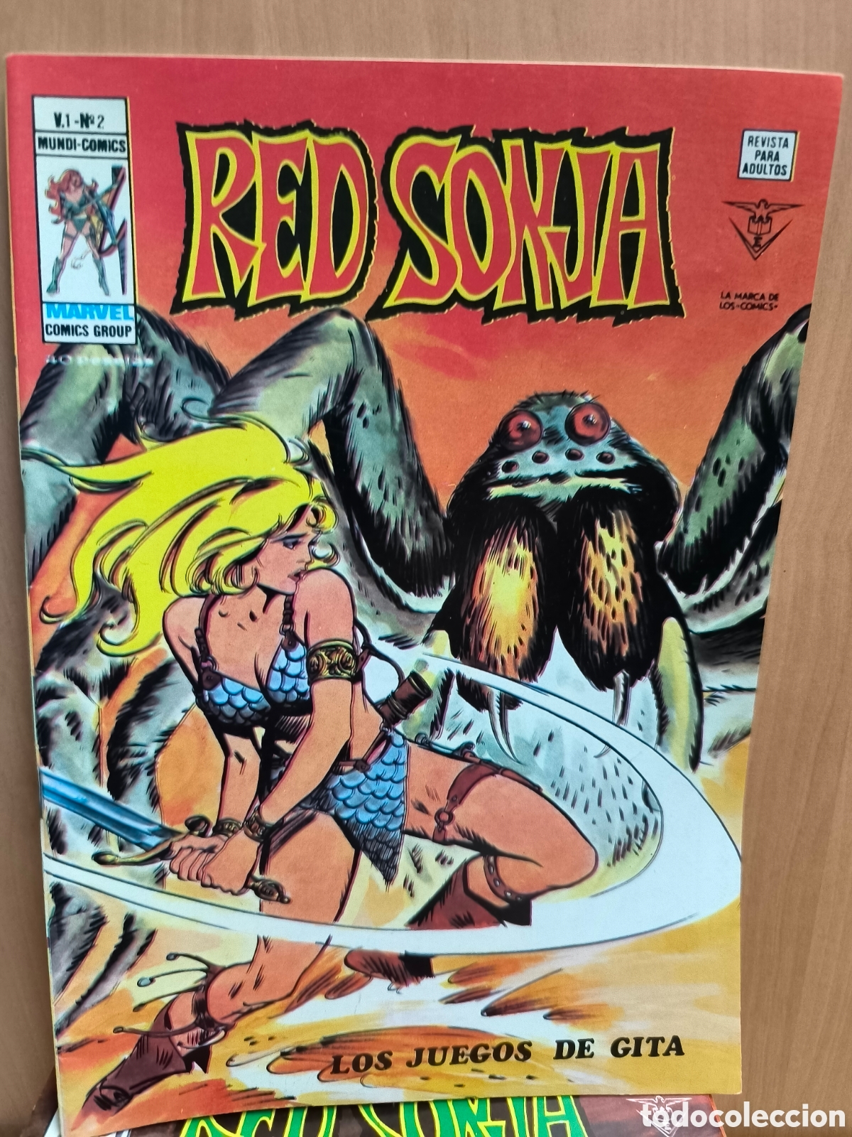 C&oacute;mics: Red sonja los juegos de gita comic v&eacute;rtice n2 excelente estado