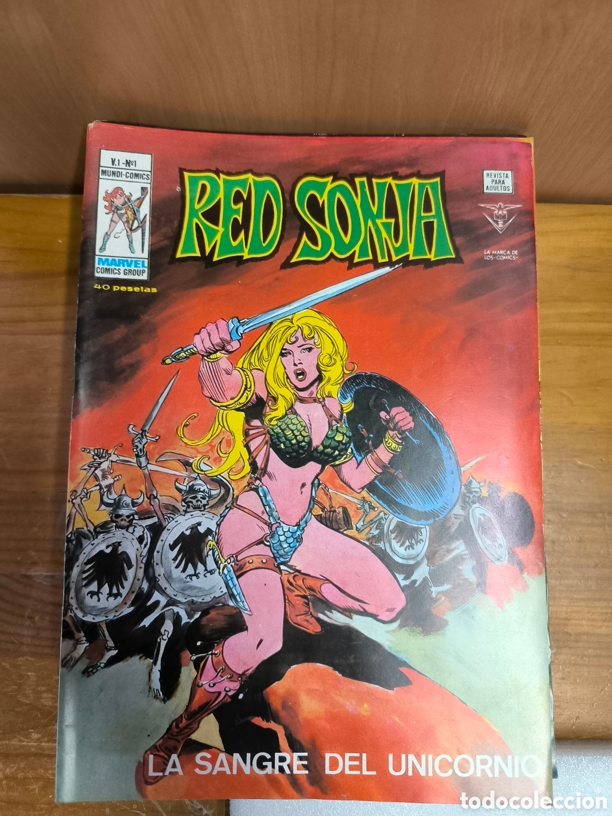 C&oacute;mics: Red sonja la sangre del unicornio comic v&eacute;rtice n41 excelente estado