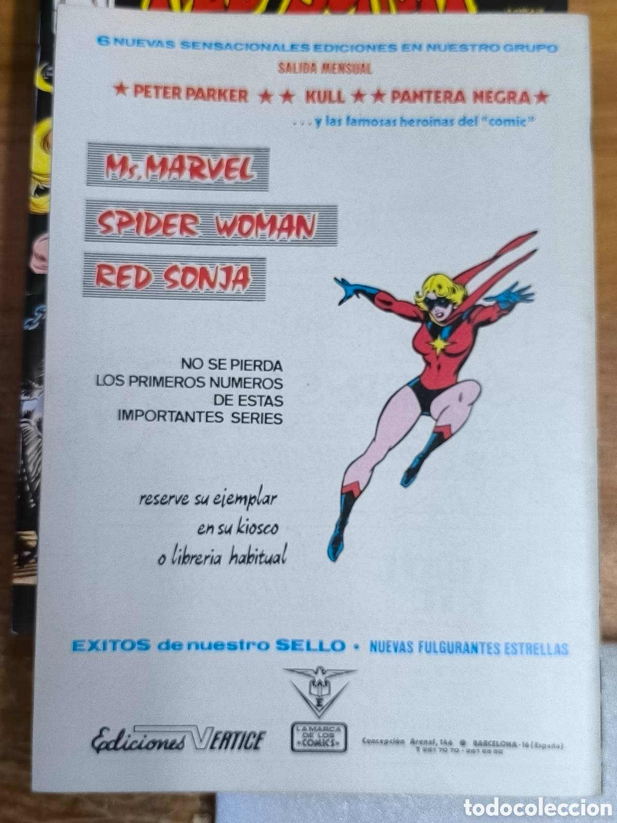 C&oacute;mics: Red sonja el templo de la abominacion v&eacute;rtice n4 - Foto 2