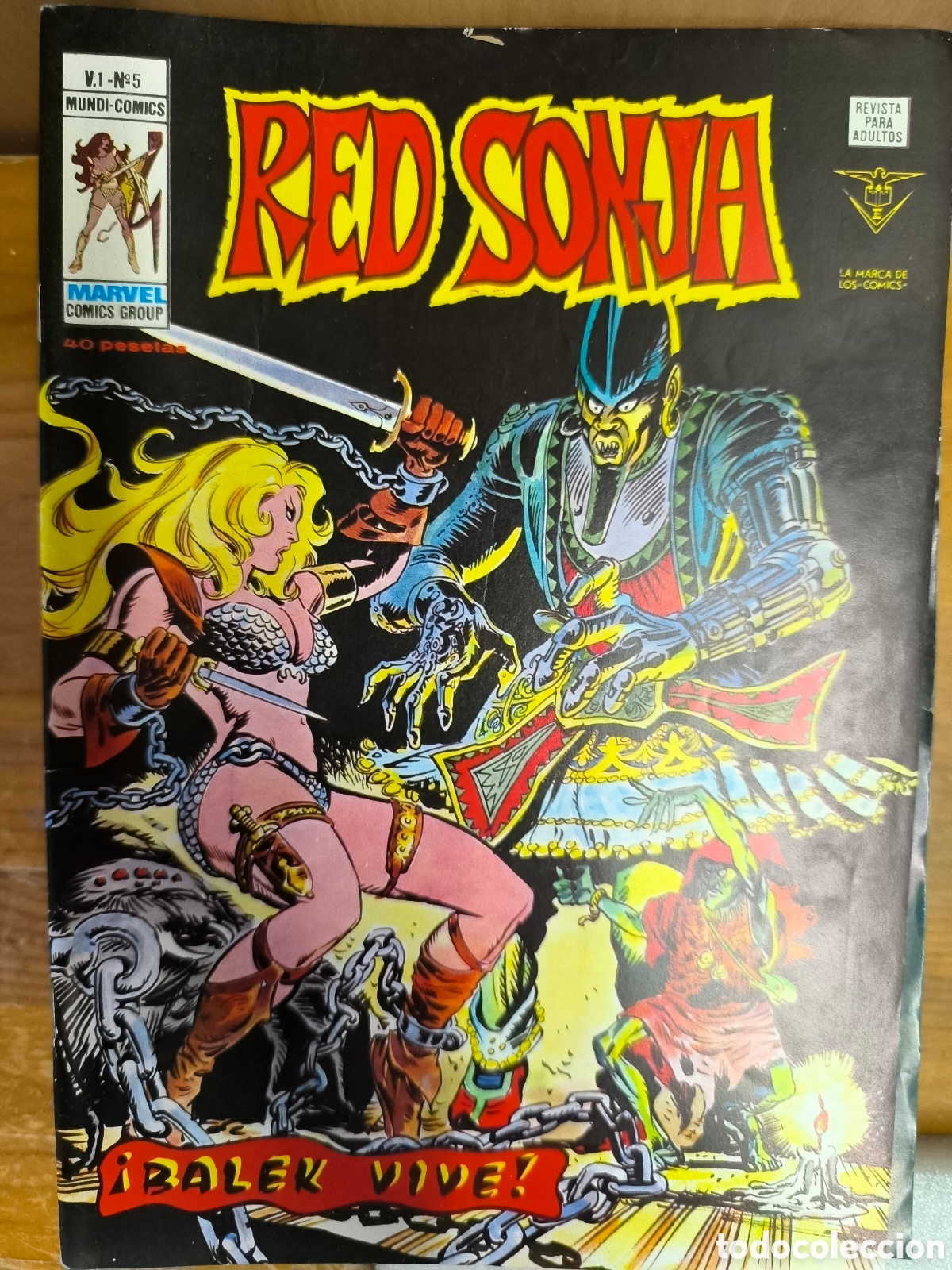 C&oacute;mics: Red sonja balek vive comic v&eacute;rtice n 5 - Foto 1