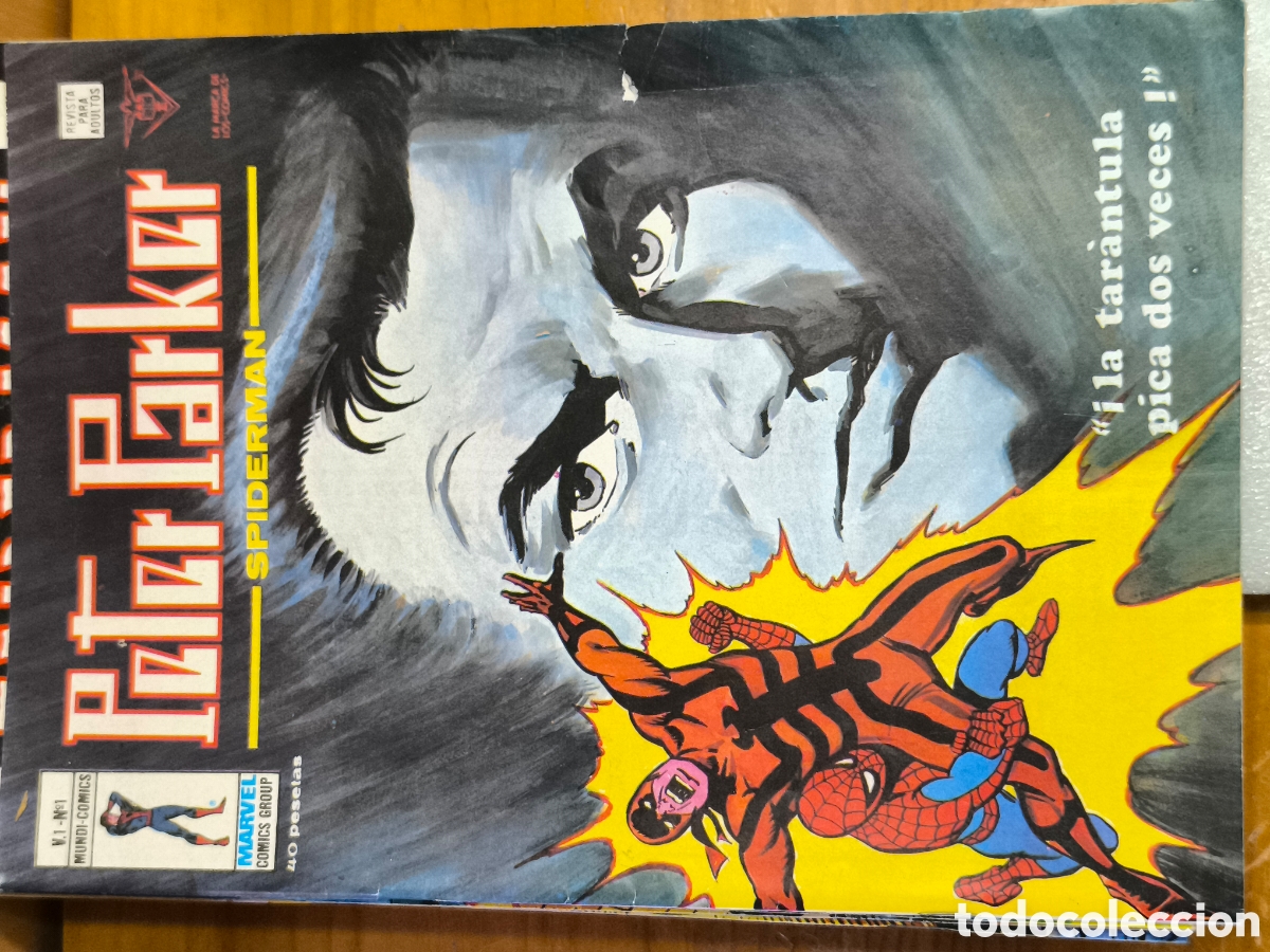 C&oacute;mics: Peter Parker Spiderman la tarantula pica dos veces v&eacute;rtice n1