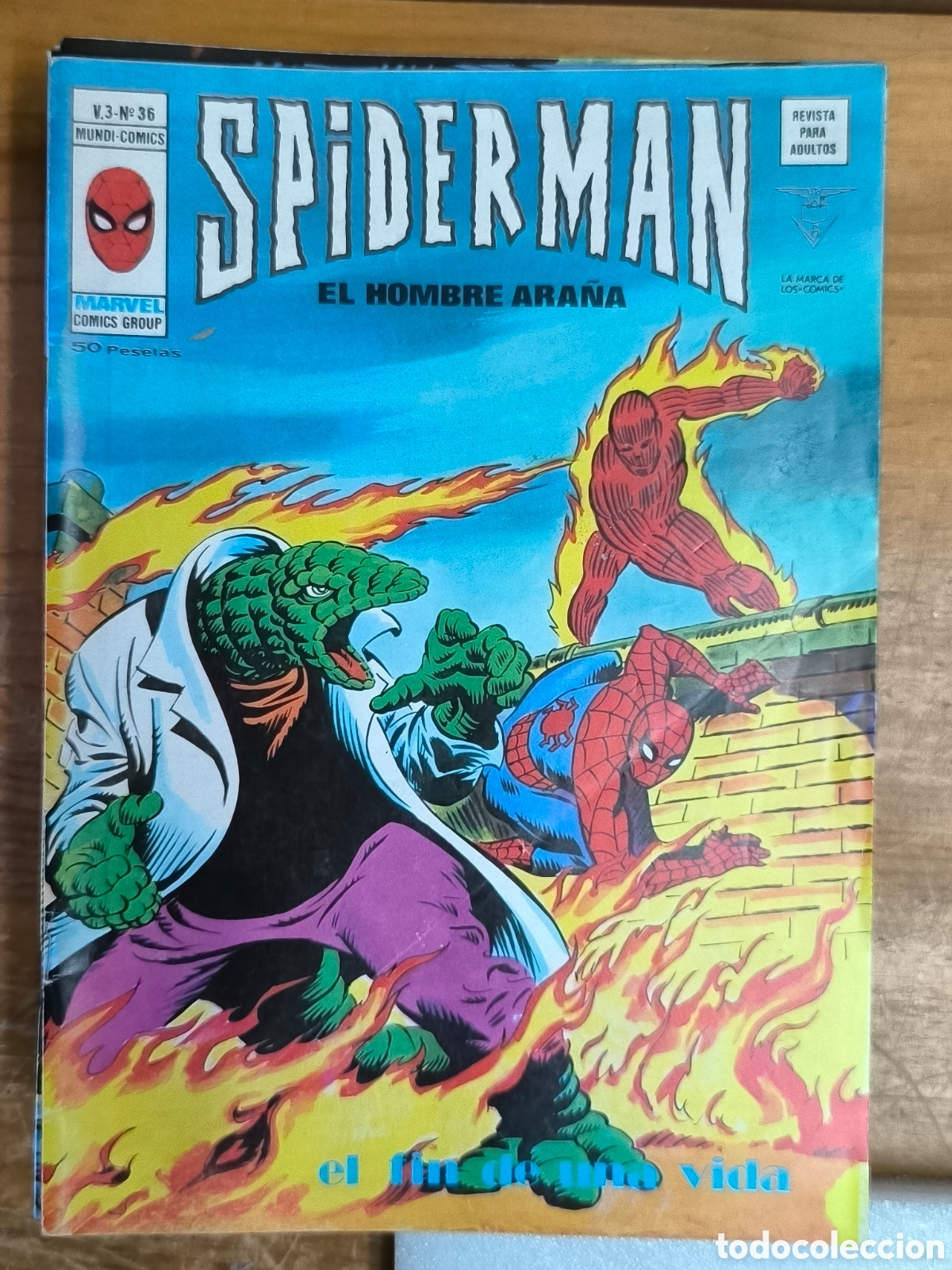 C&oacute;mics: Spiderman el hombre ara&ntilde;a el fin de una vida n 36
