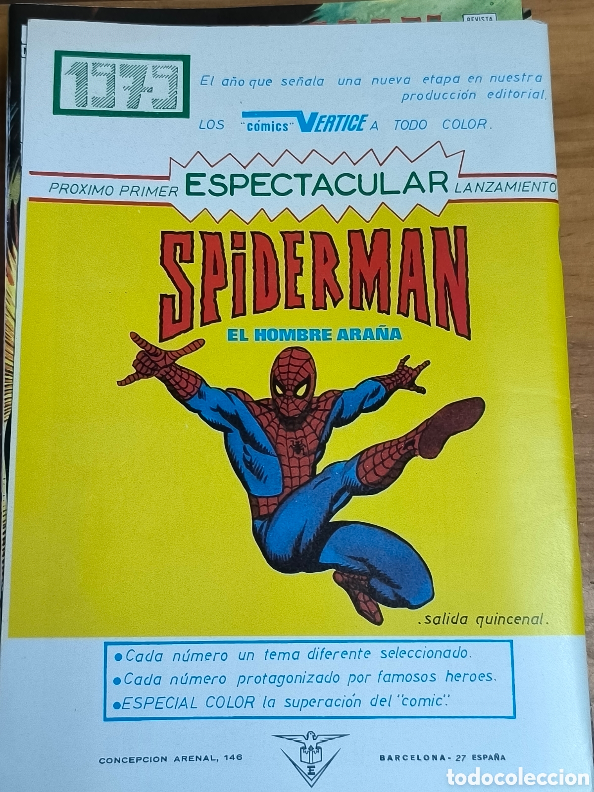 C&oacute;mics: Spiderman y dan defensor un maligno revoloteo de alas comic v&eacute;rtice n99 - Foto 2