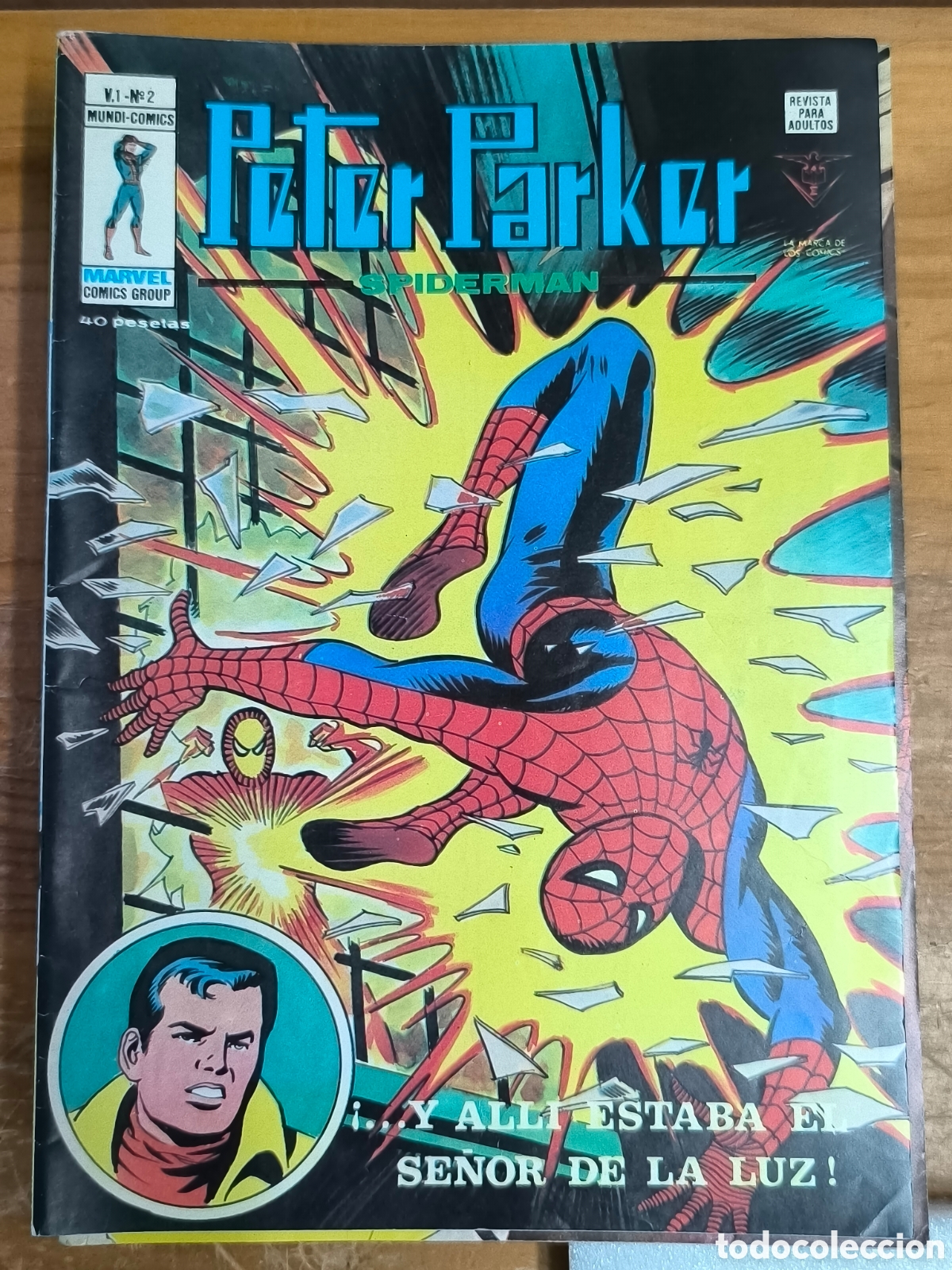C&oacute;mics: Peter Parker Spiderman y all&iacute; estaba el se&ntilde;or de la luz v&eacute;rtice n 2 - Foto 1