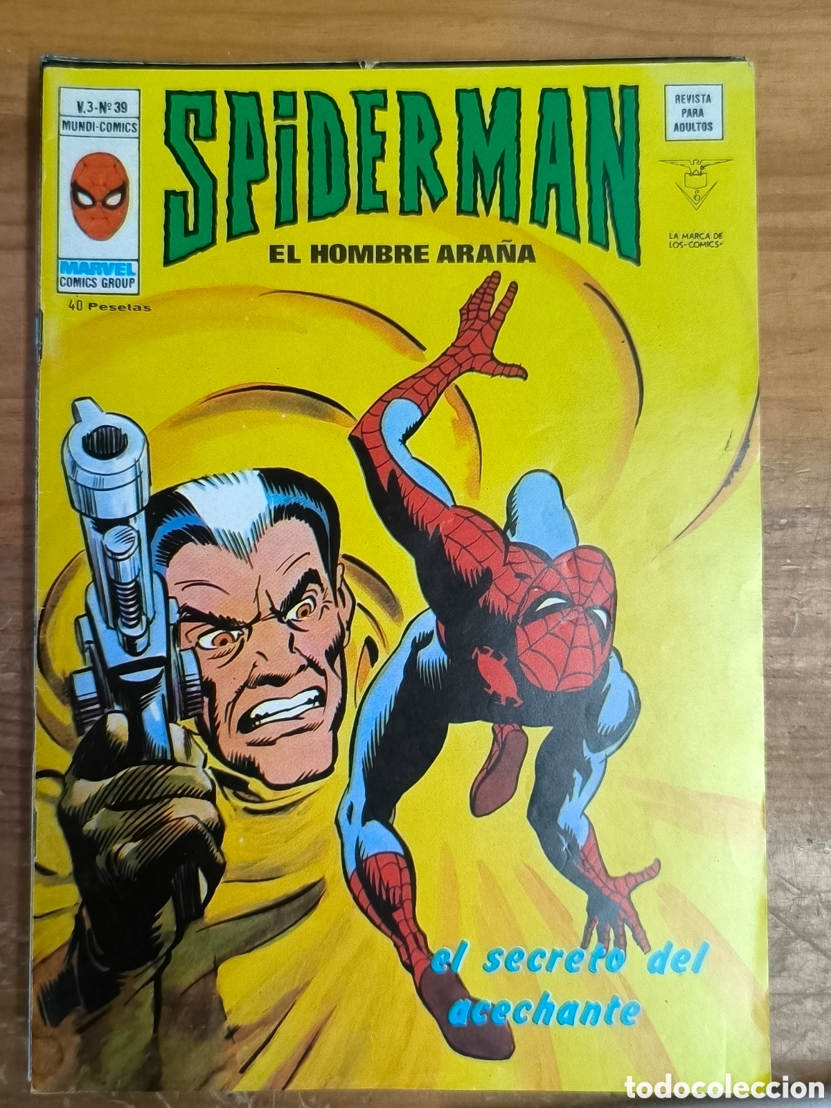 C&oacute;mics: Spiderman el hombre ara&ntilde;a el secreto del acechante v&eacute;rtice n39