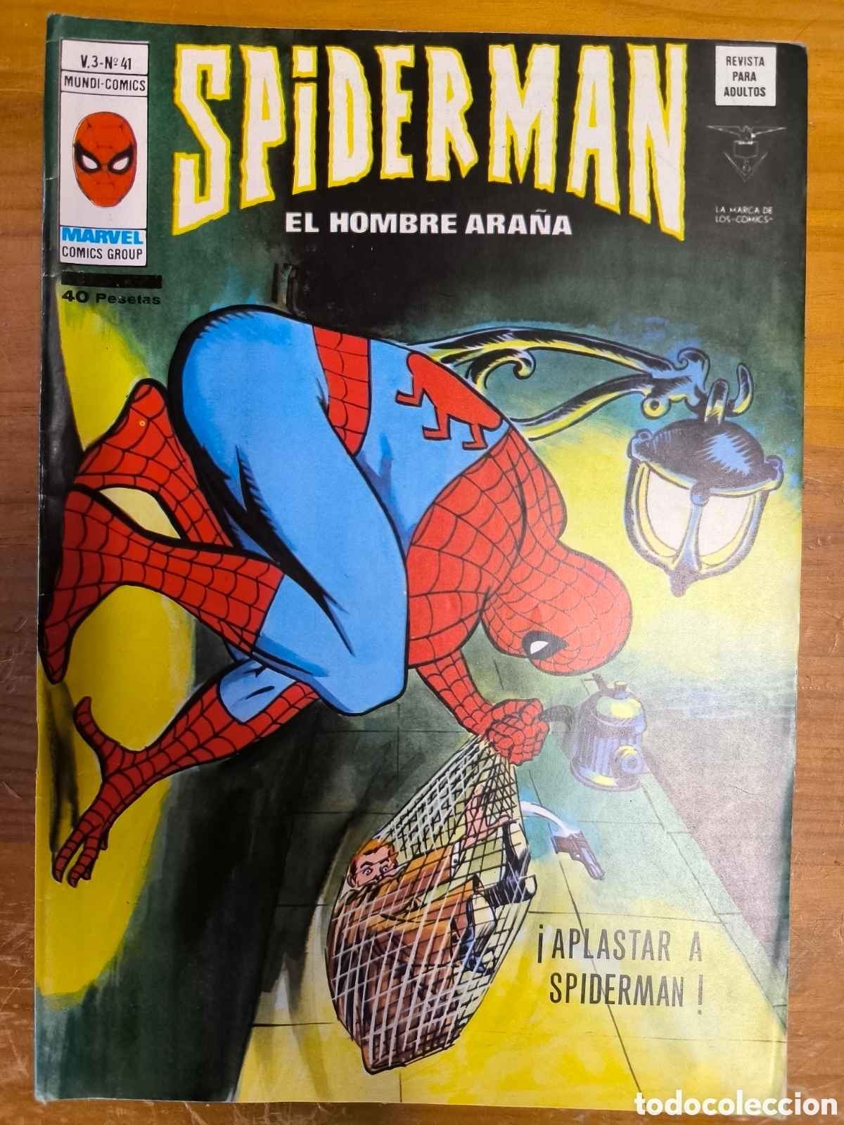 C&oacute;mics: Spiderman el hombre ara&ntilde;a aplastar a Spiderman v&eacute;rtice n 41