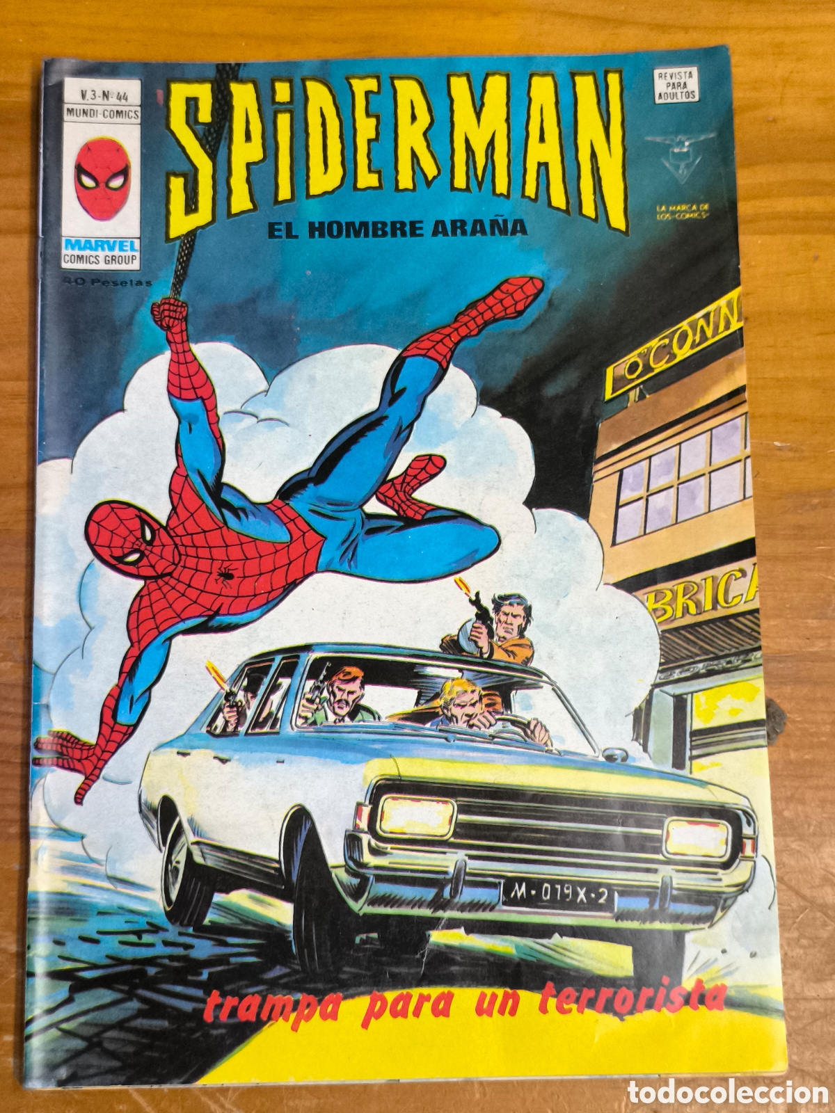 C&oacute;mics: Spiderman &eacute;l hombre ara&ntilde;a v&eacute;rtice n44