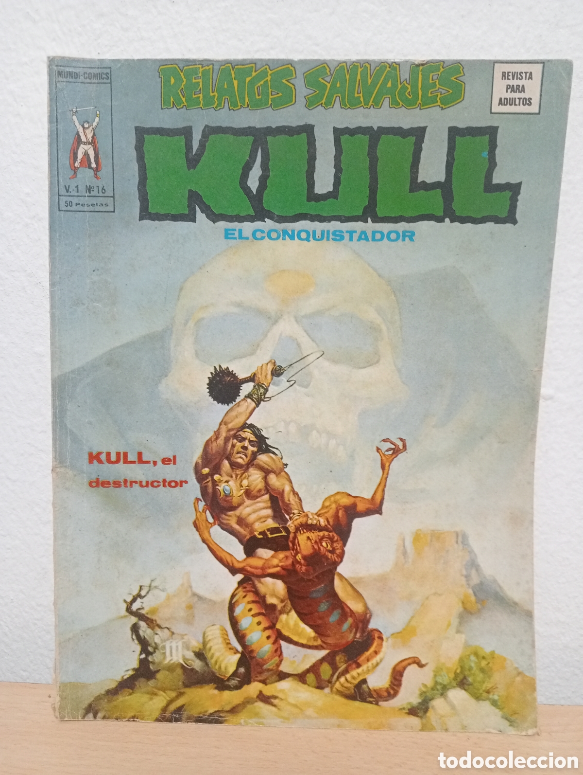 C&oacute;mics: Relatos salvajes kull el conquistador v 1 n16