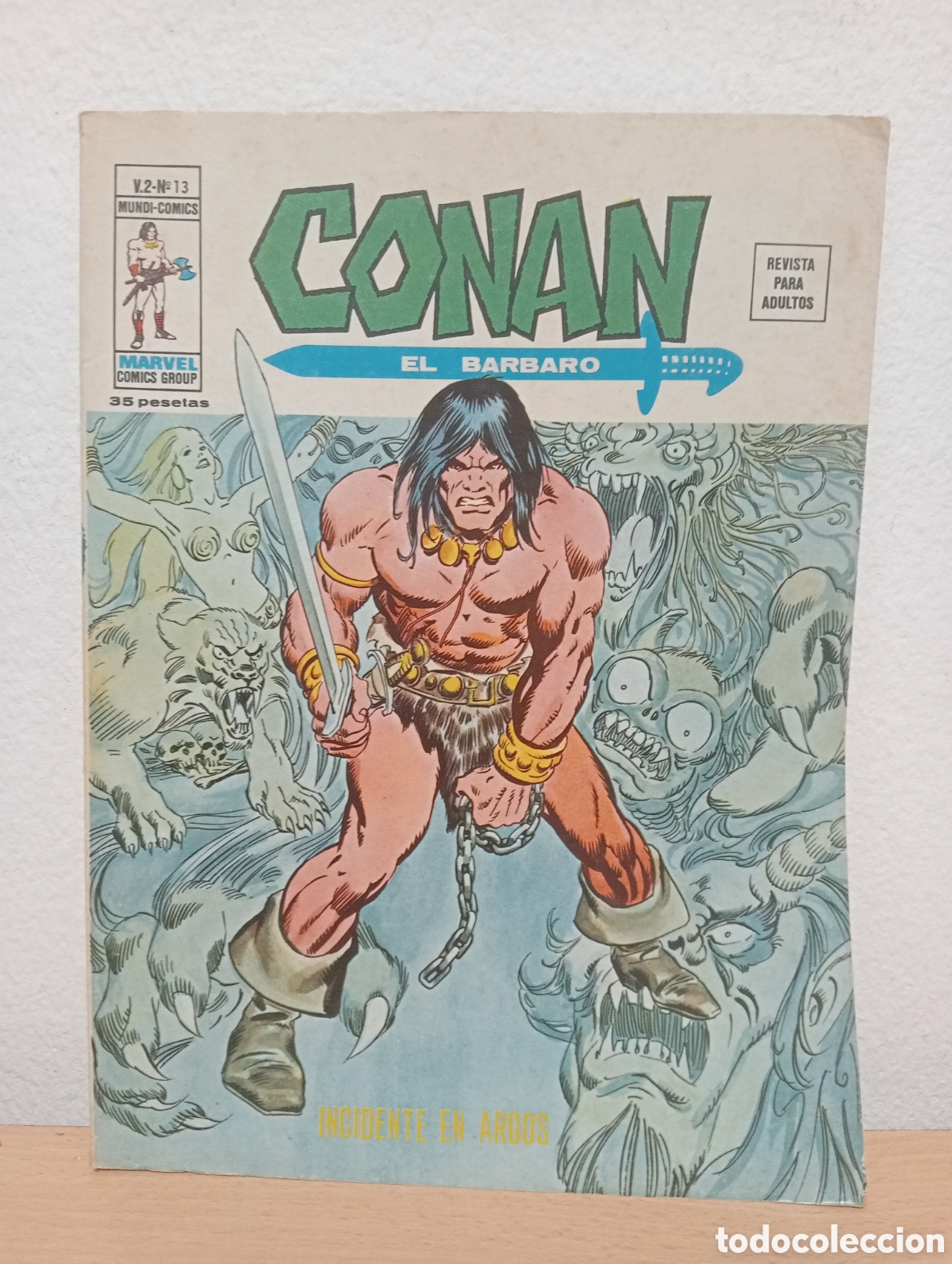 C&oacute;mics: Conan el b&aacute;rbaro v2 n 13 vertice buen estado