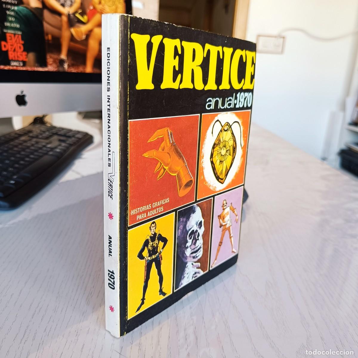 C&oacute;mics: VERTICE ANUAL 1970 - TACO EXCELENTE TIENE 8 HOJAS SUELTAS PERO SIN PEGAMENTO EN EL CANTO VER FOTOS